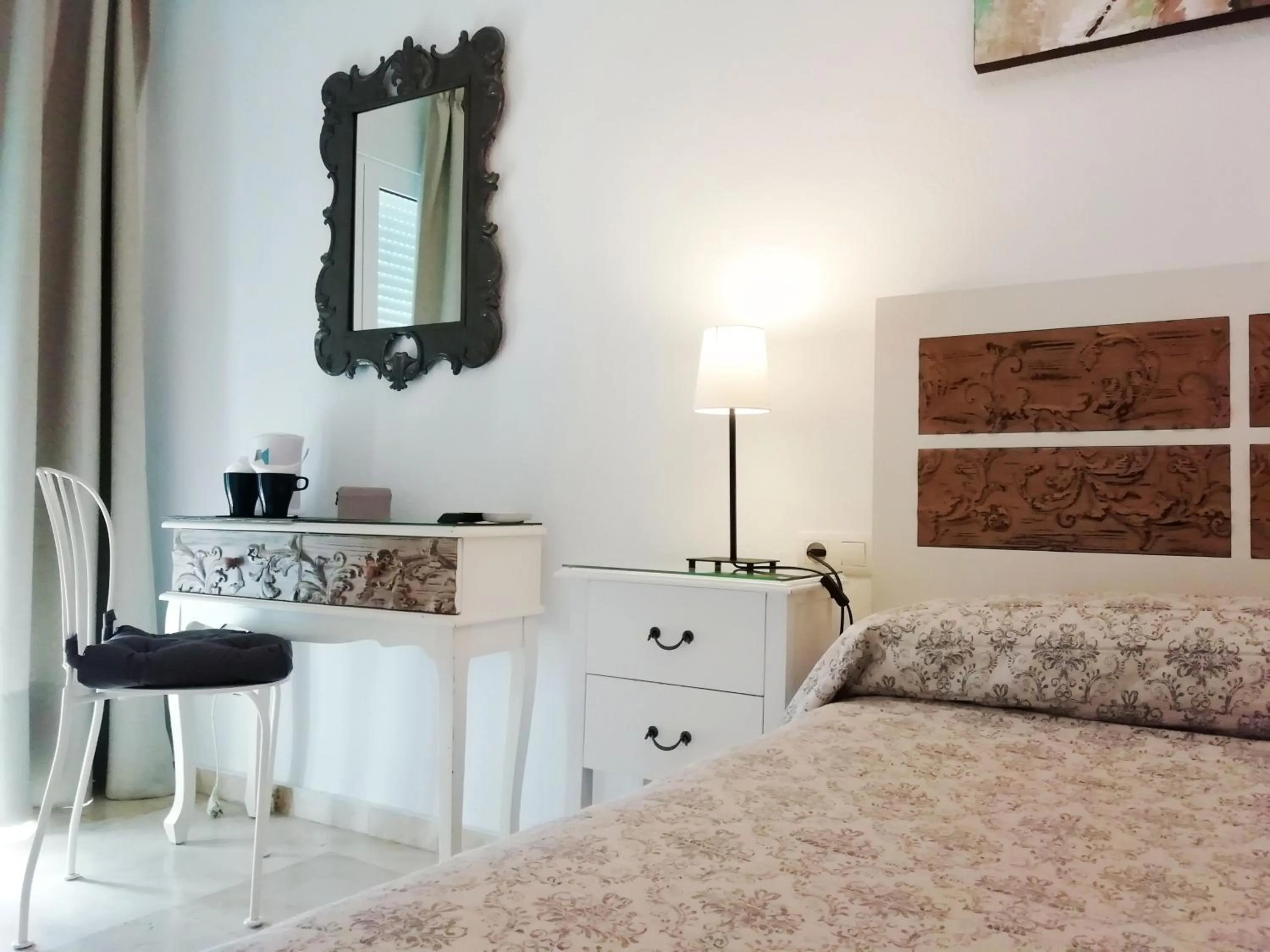 Bed in Hostal Tres Soles