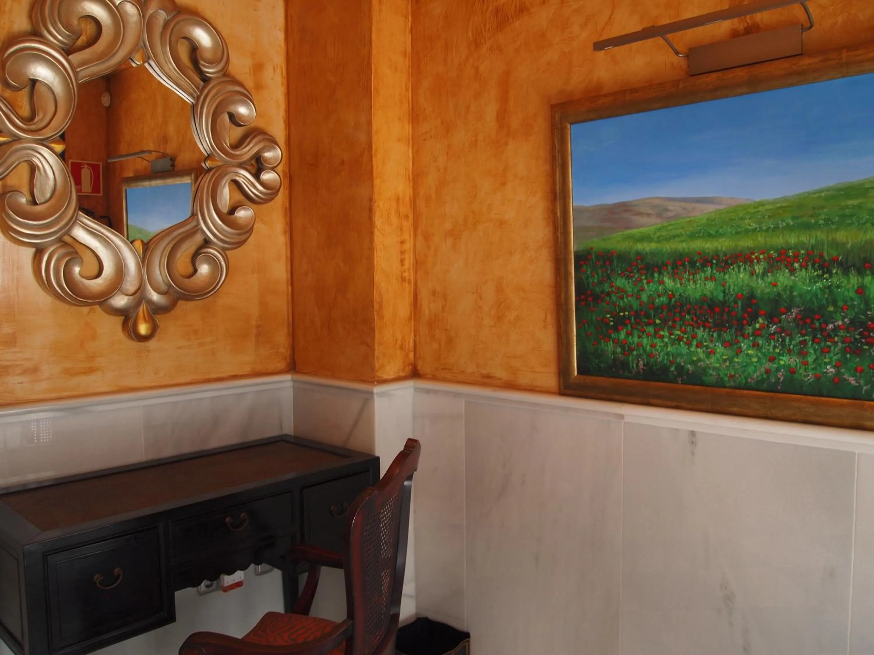 Lobby or reception in Hostal Tres Soles