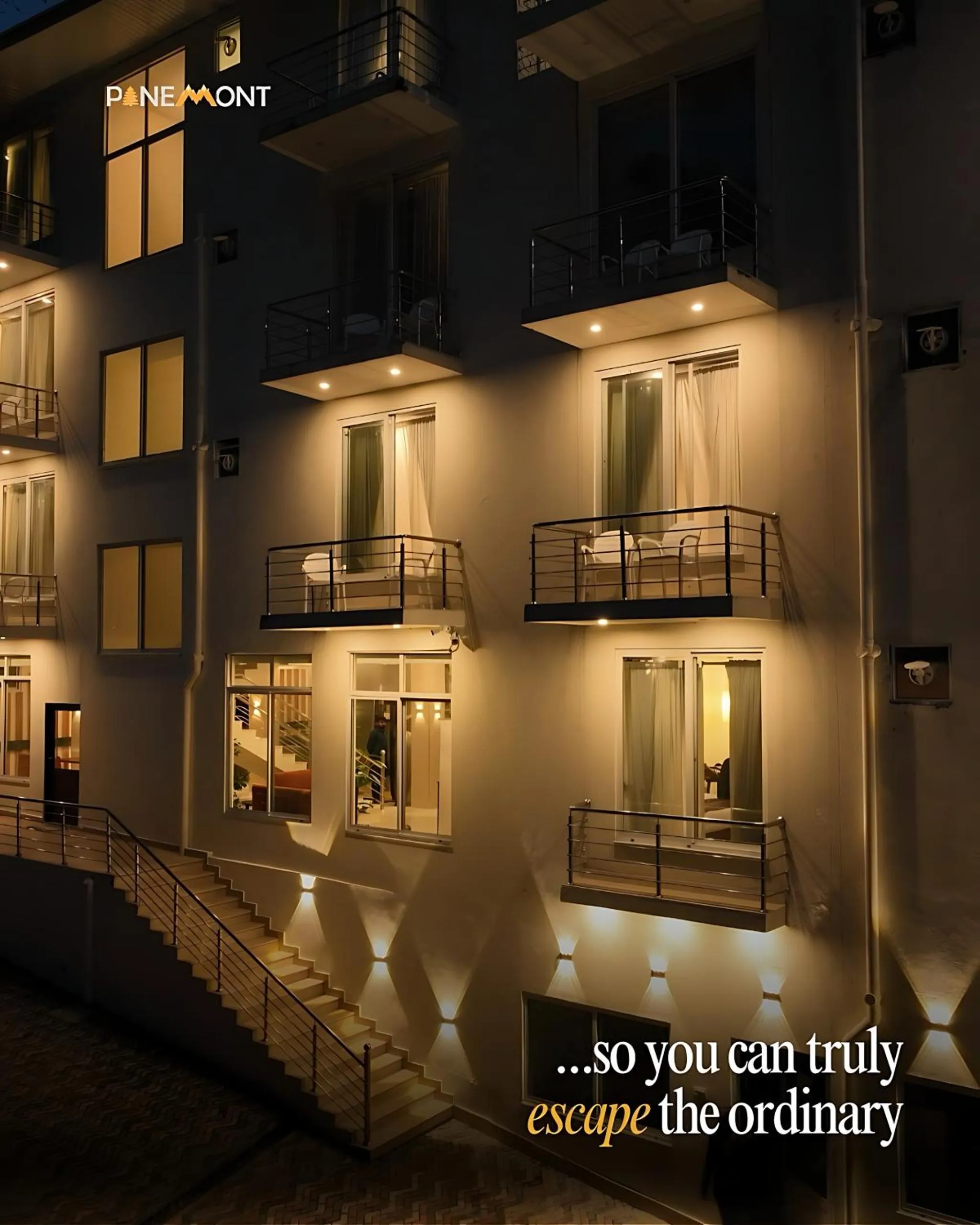 Property building in Pinemont Hotel, Murree