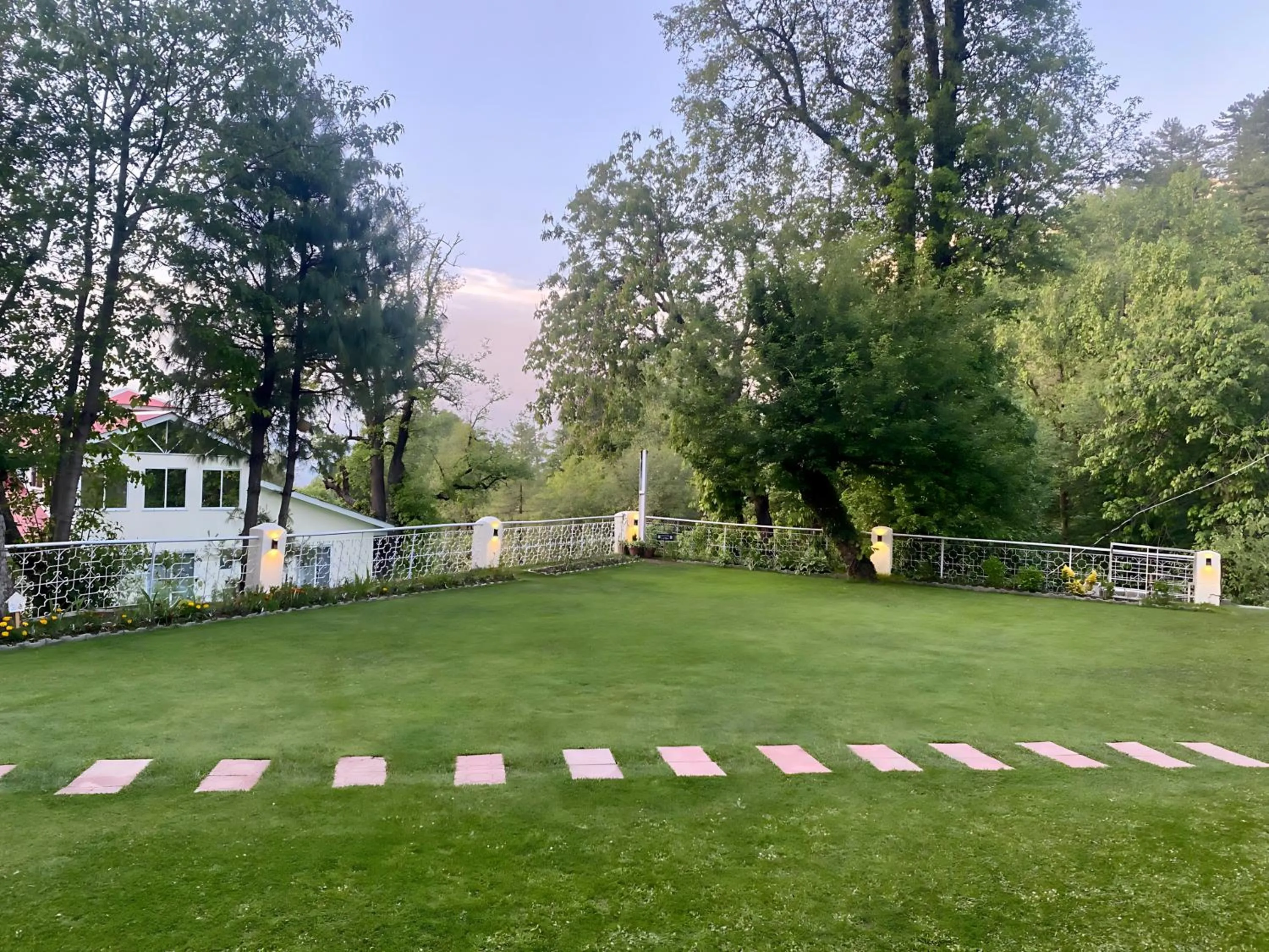 Garden in Pinemont Hotel, Murree