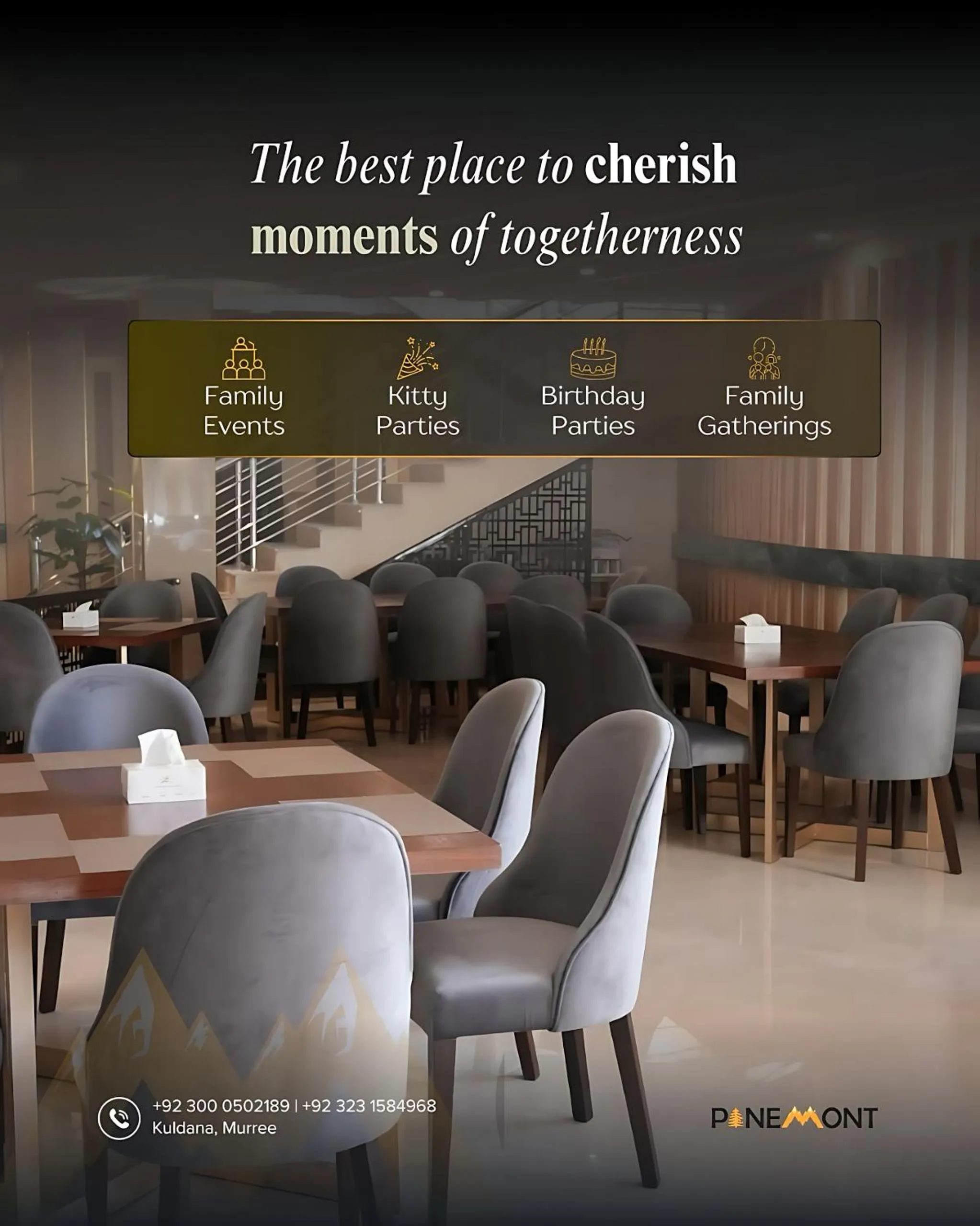 Restaurant/places to eat in Pinemont Hotel, Murree