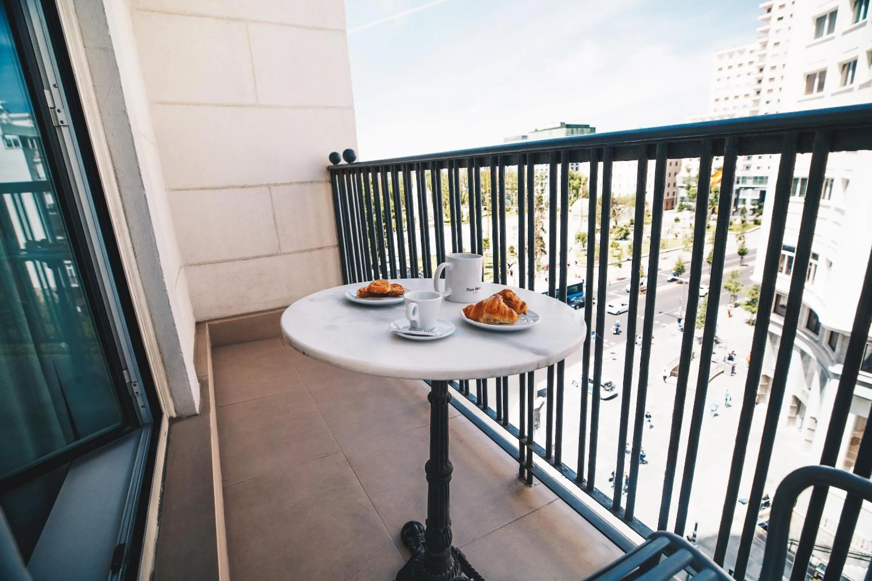 Balcony/Terrace in Dear Hotel Madrid