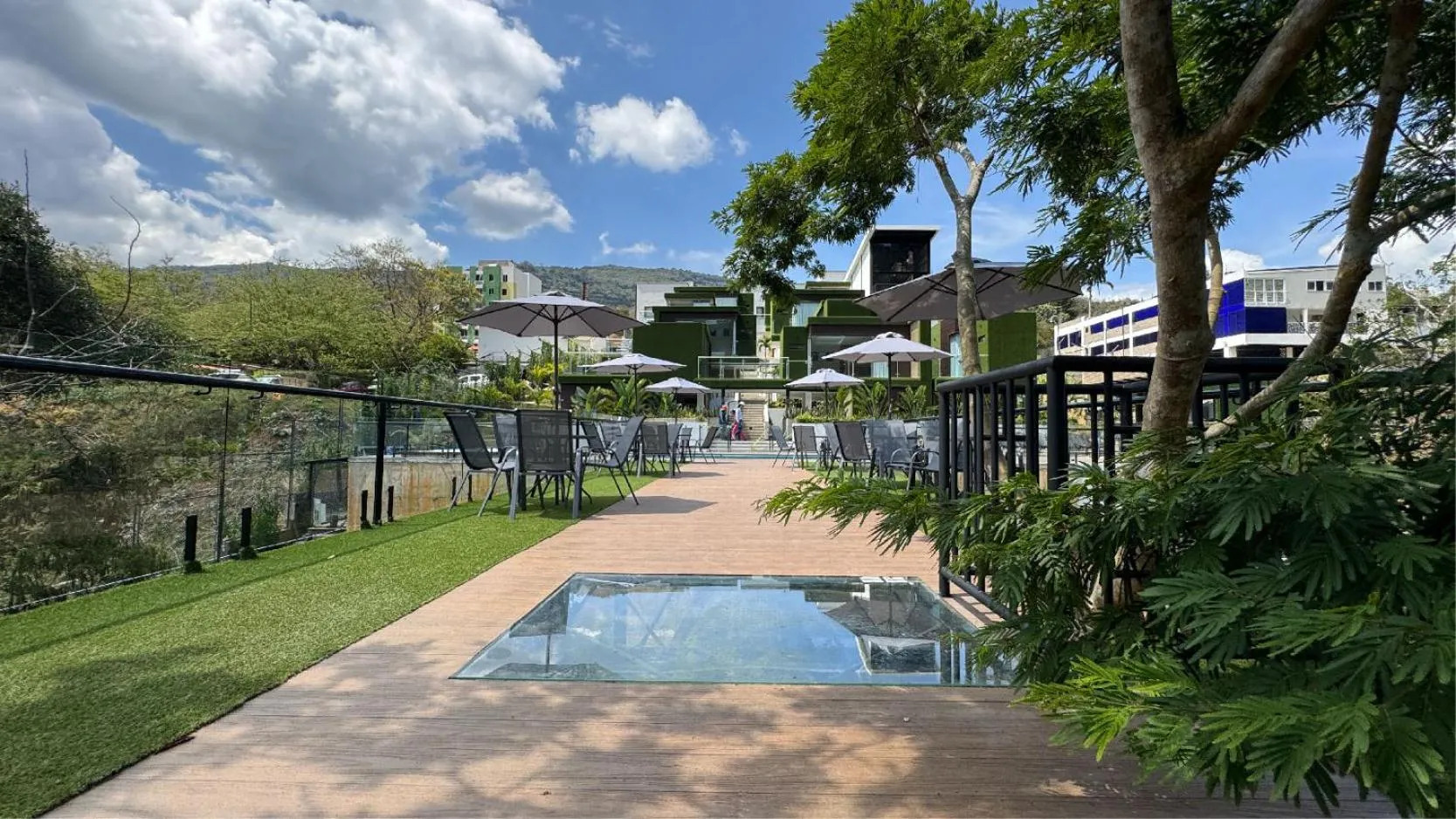 Natural landscape in Hotel San Gil House