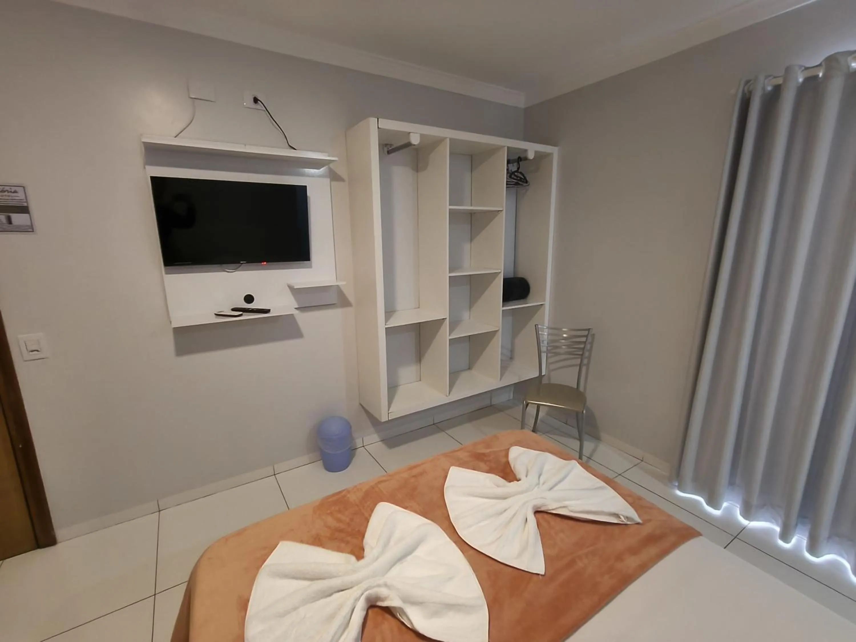 Bed in Hotel Vitória - Guaíra