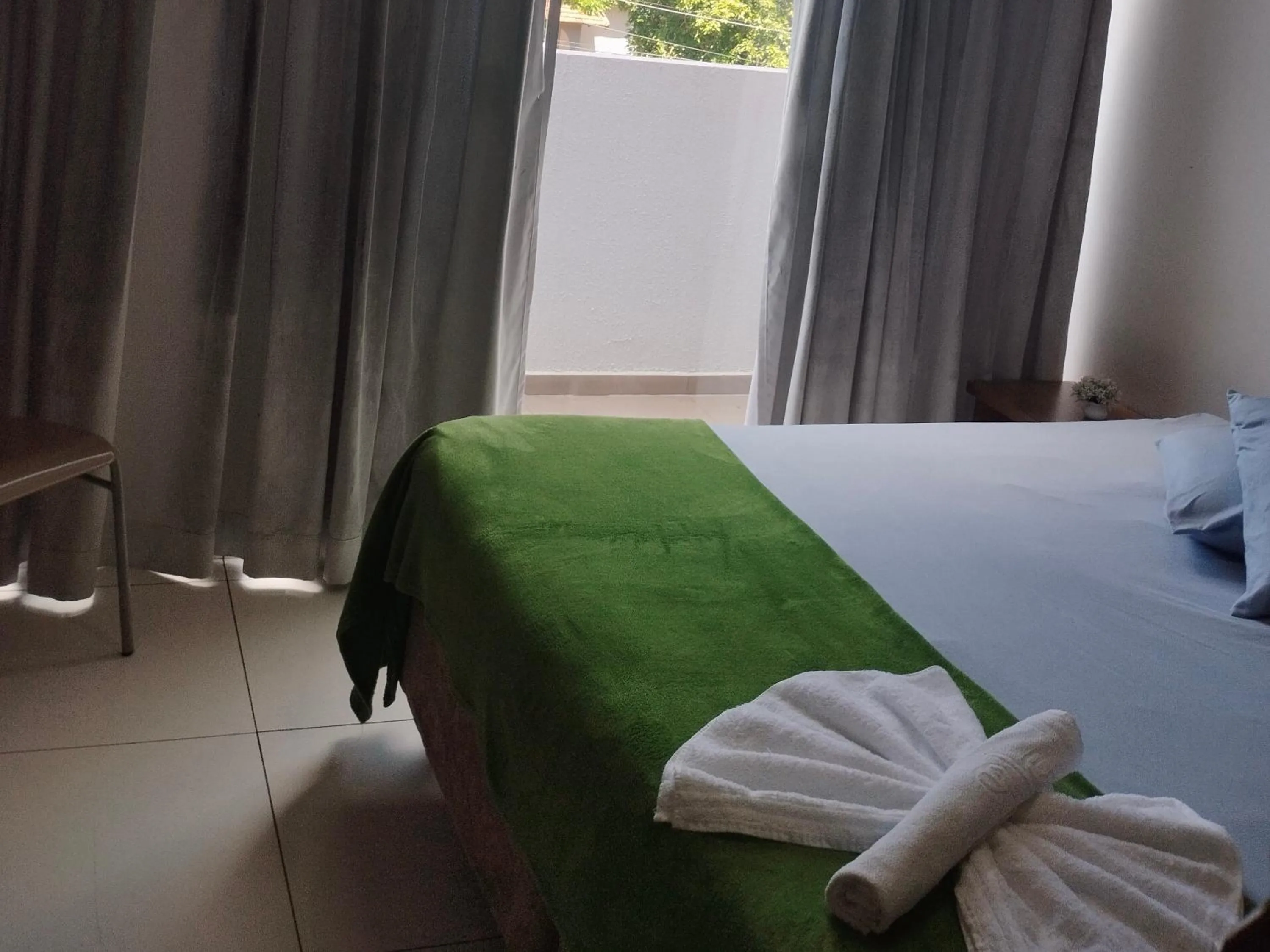 Bed in Hotel Vitória - Guaíra