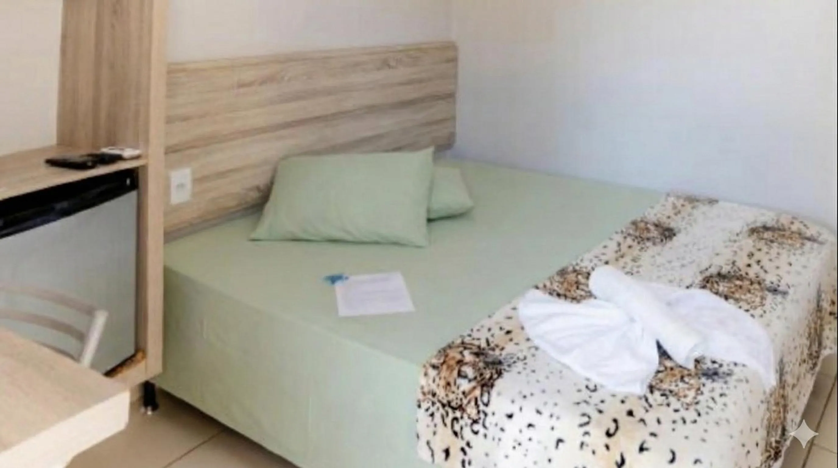 Bed in Hotel Vitória - Guaíra