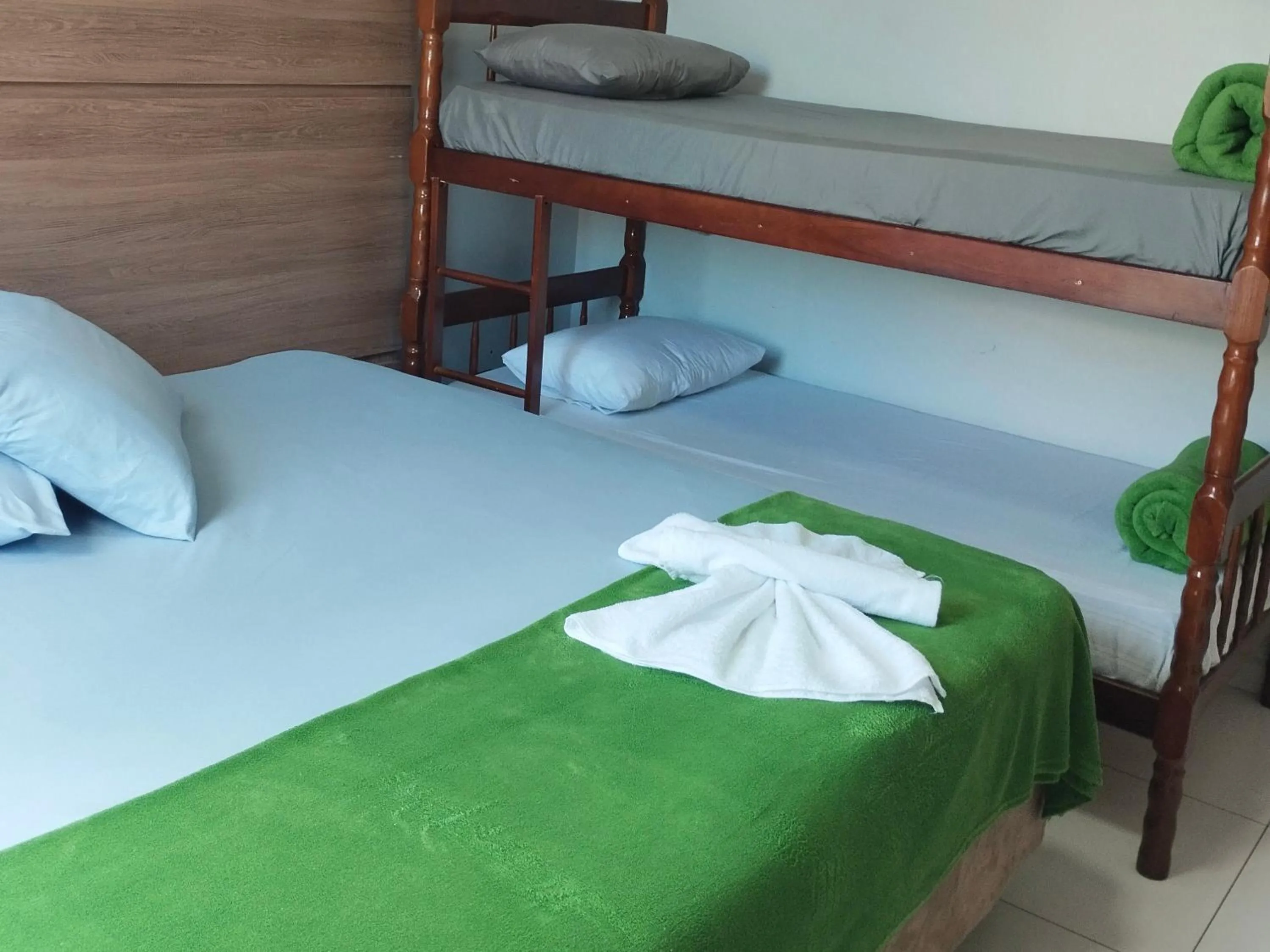 Bed in Hotel Vitória - Guaíra