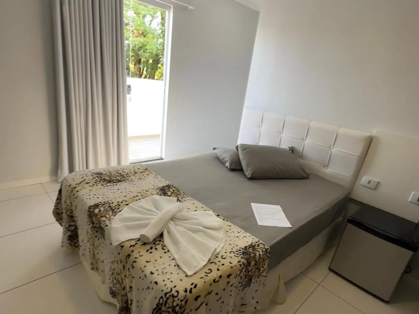 Bed in Hotel Vitória - Guaíra