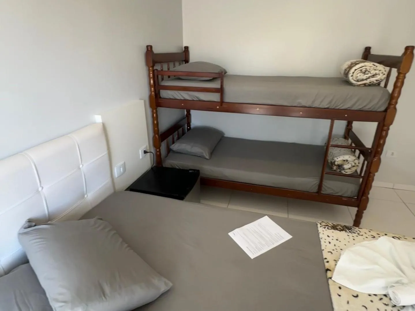 Bed in Hotel Vitória - Guaíra