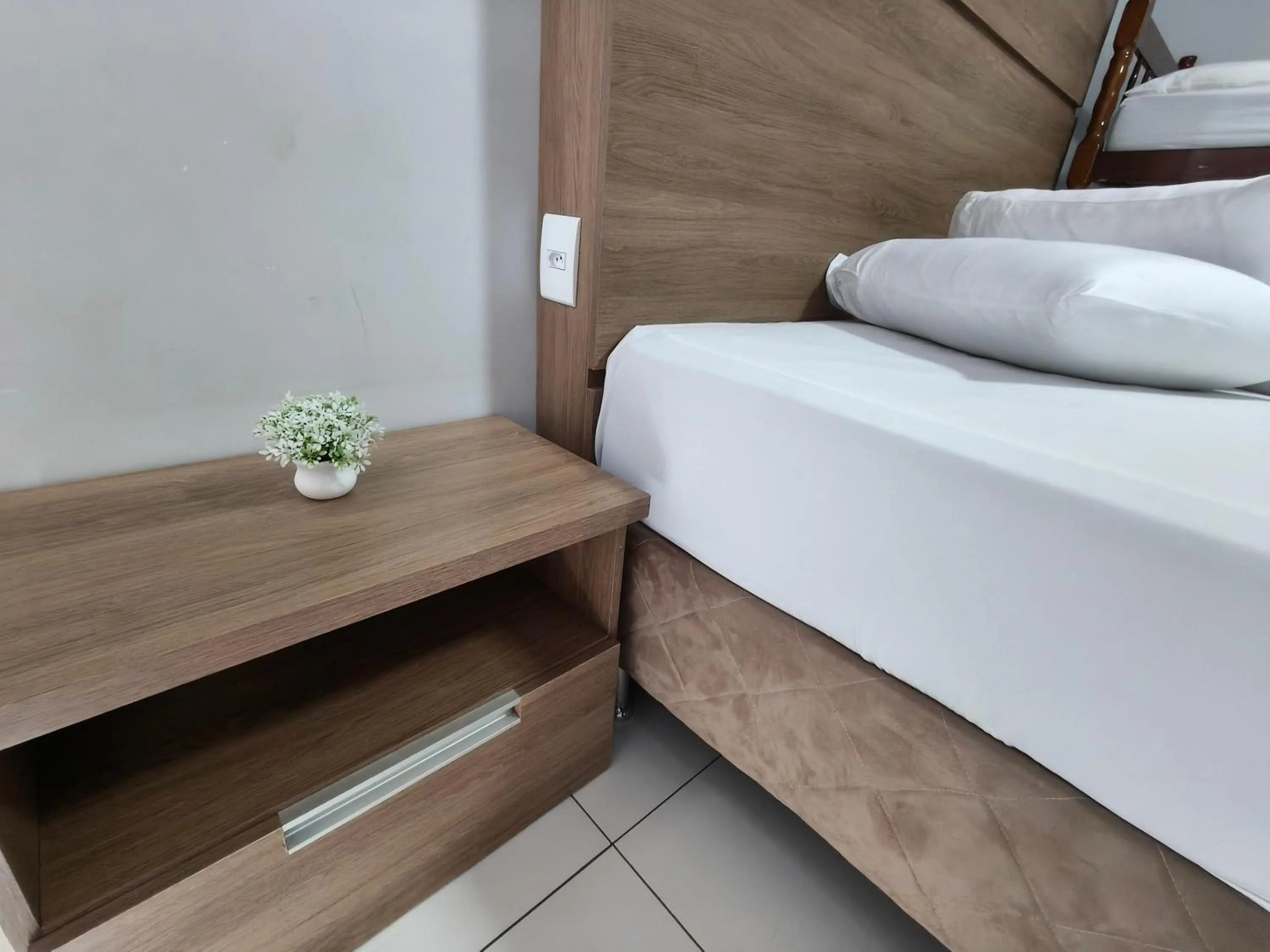 Bed in Hotel Vitória - Guaíra