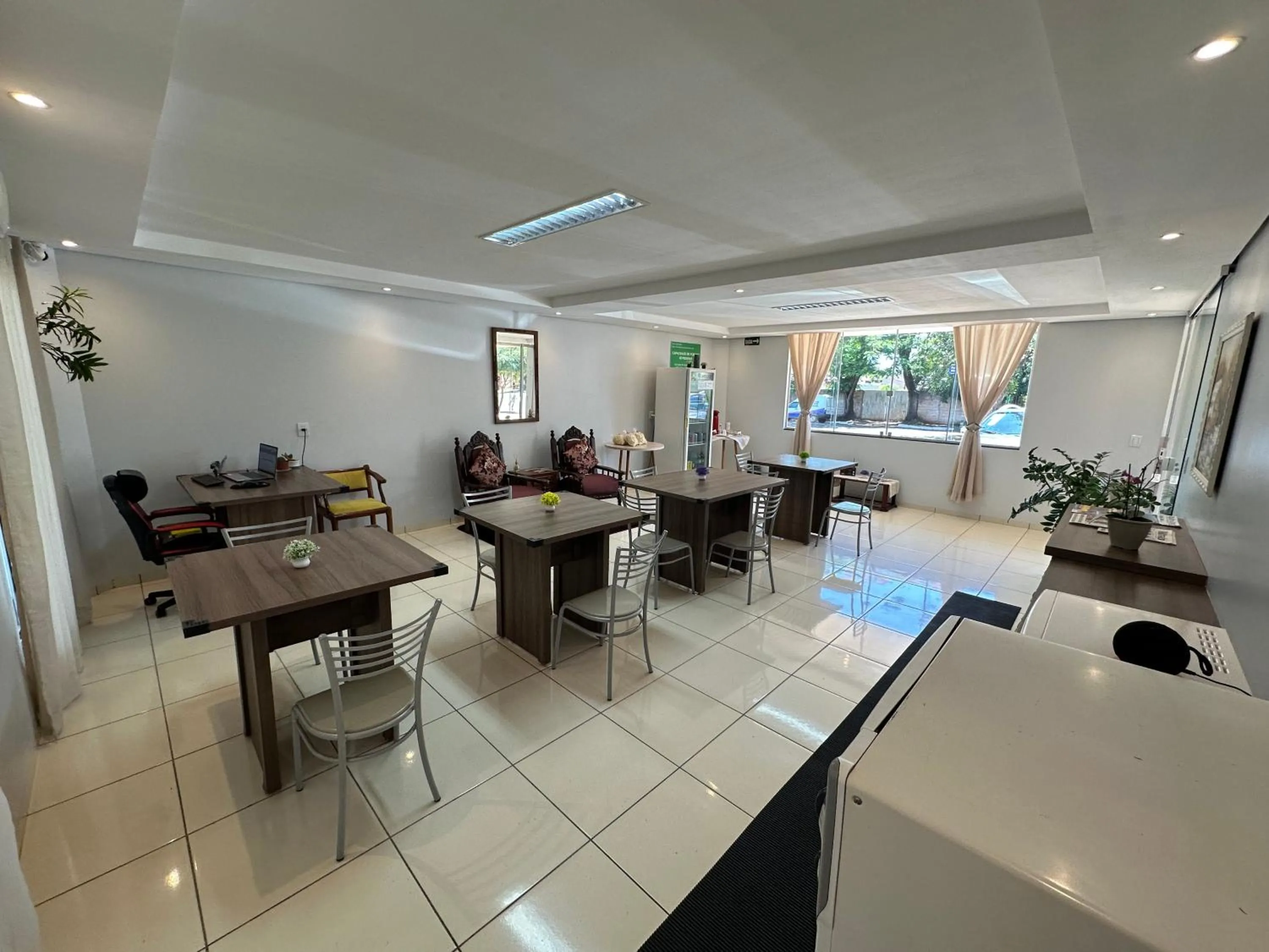 Living room in Hotel Vitória - Guaíra