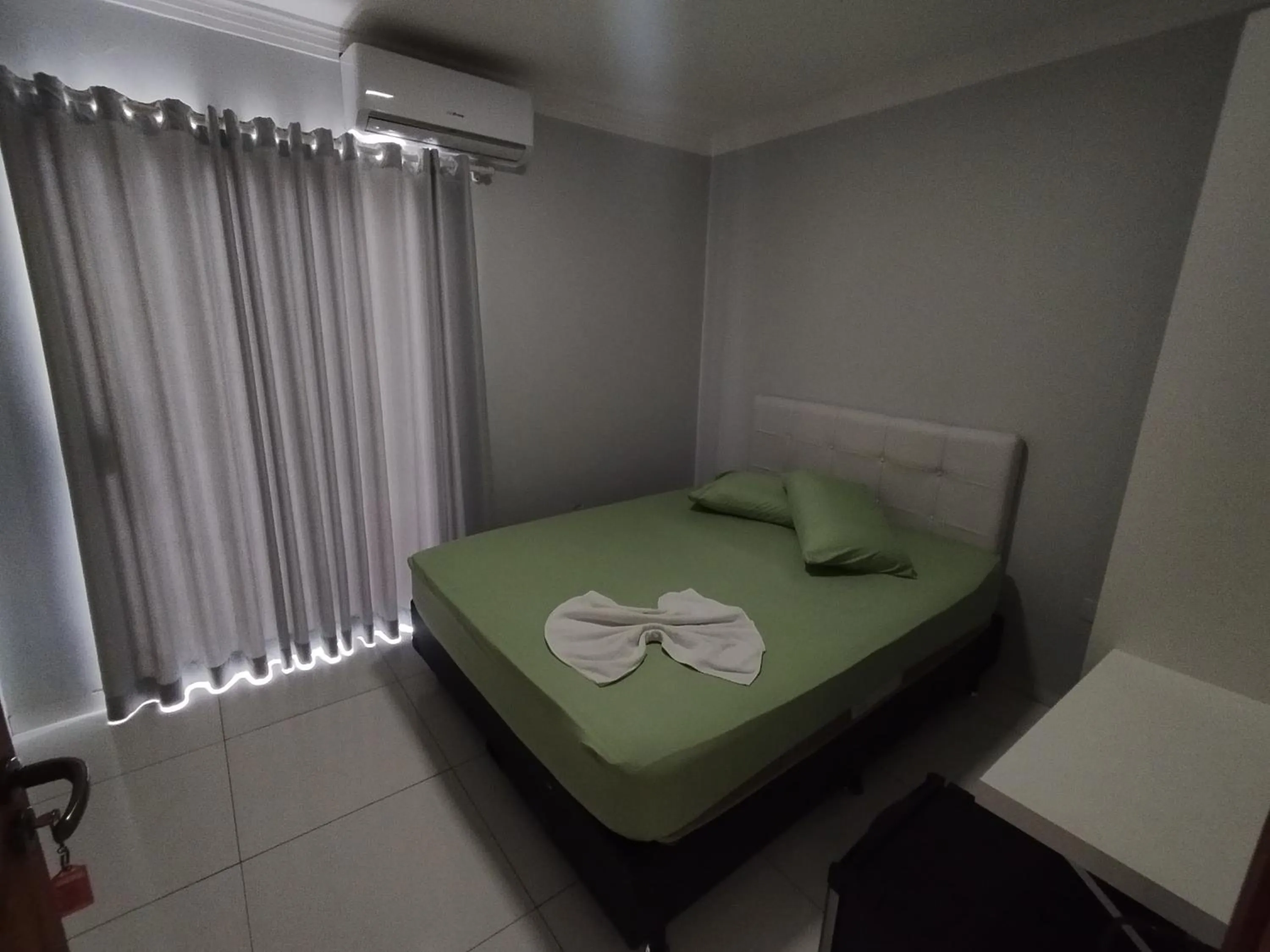 Bed in Hotel Vitória - Guaíra