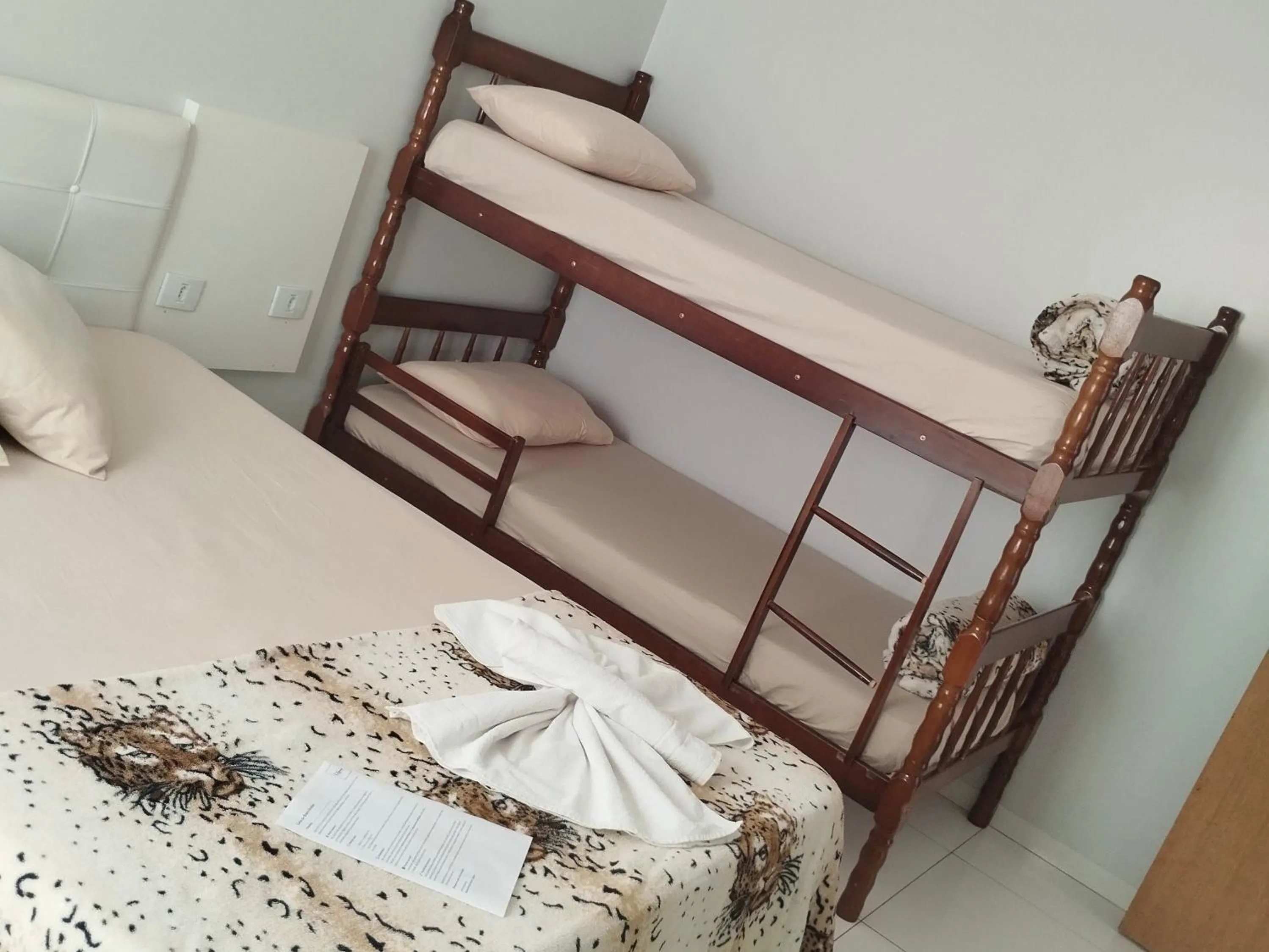 Bed in Hotel Vitória - Guaíra