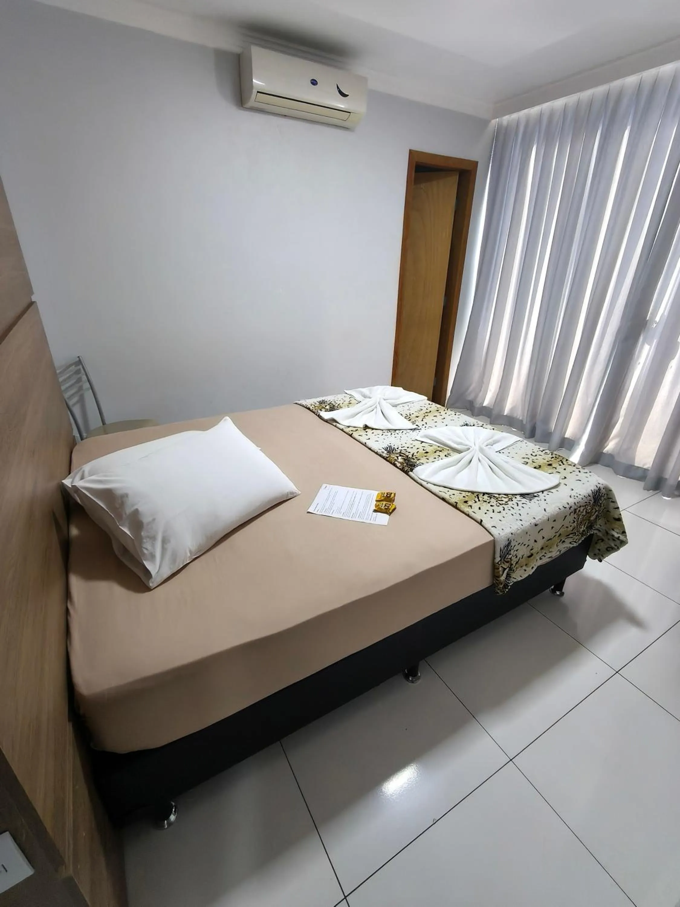Bed in Hotel Vitória - Guaíra