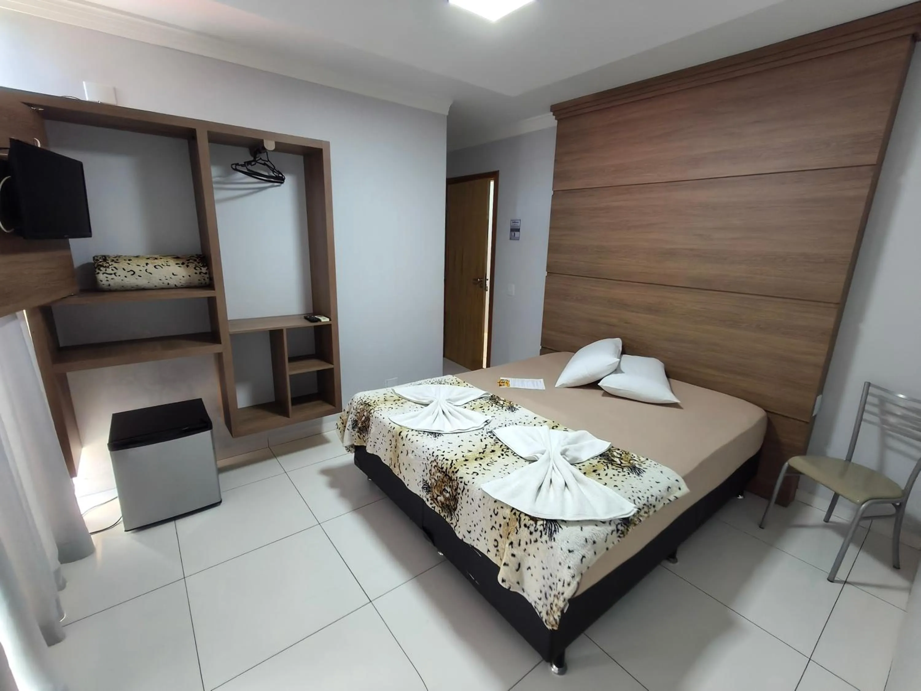 Bed in Hotel Vitória - Guaíra