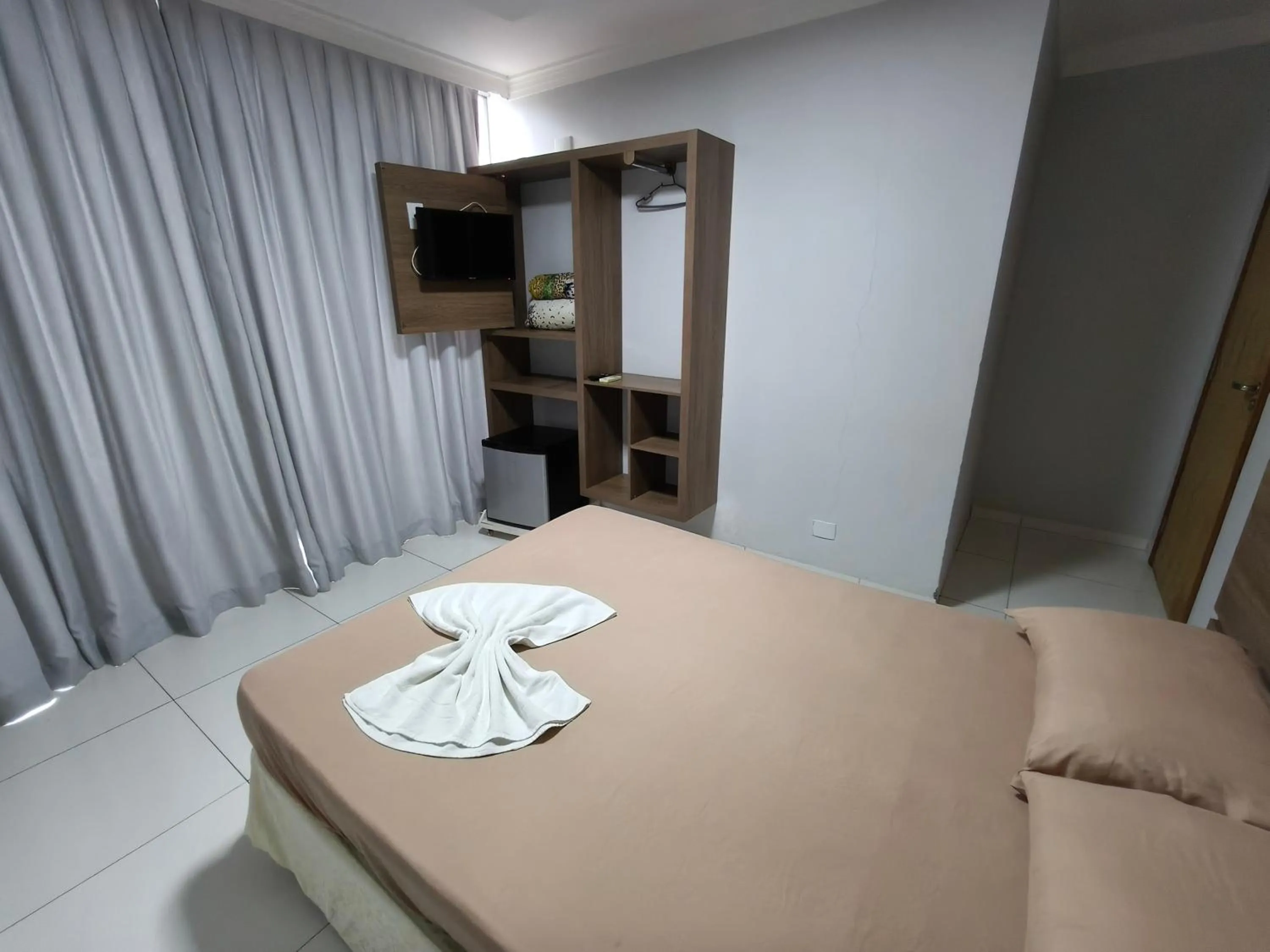 Bed in Hotel Vitória - Guaíra