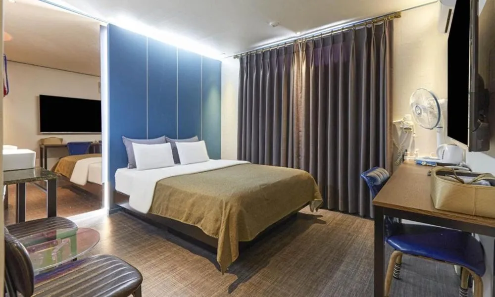 Bed in Chuncheon Urbane Hotel