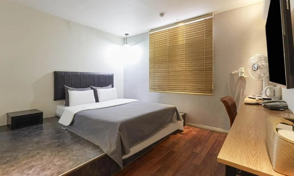 Bed in Chuncheon Urbane Hotel