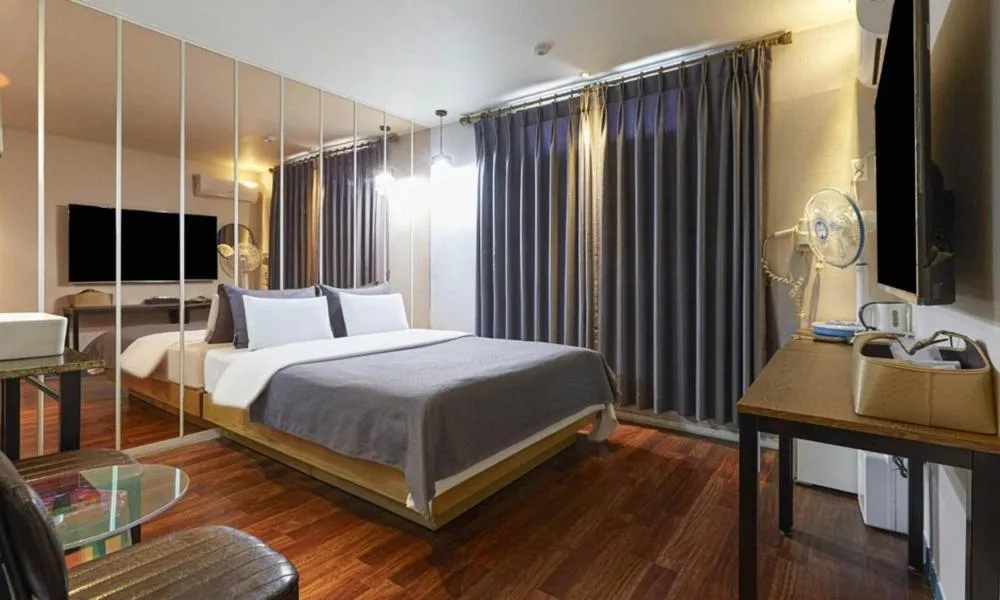 Bed in Chuncheon Urbane Hotel