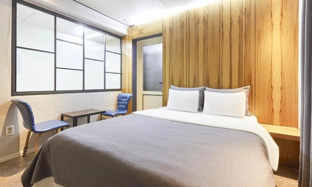 Bed in Chuncheon Urbane Hotel