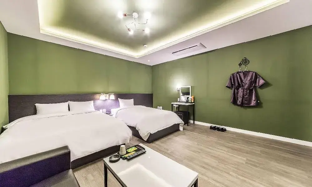 Bed in Chuncheon Hotel View Bed in Chuncheon Hotel View