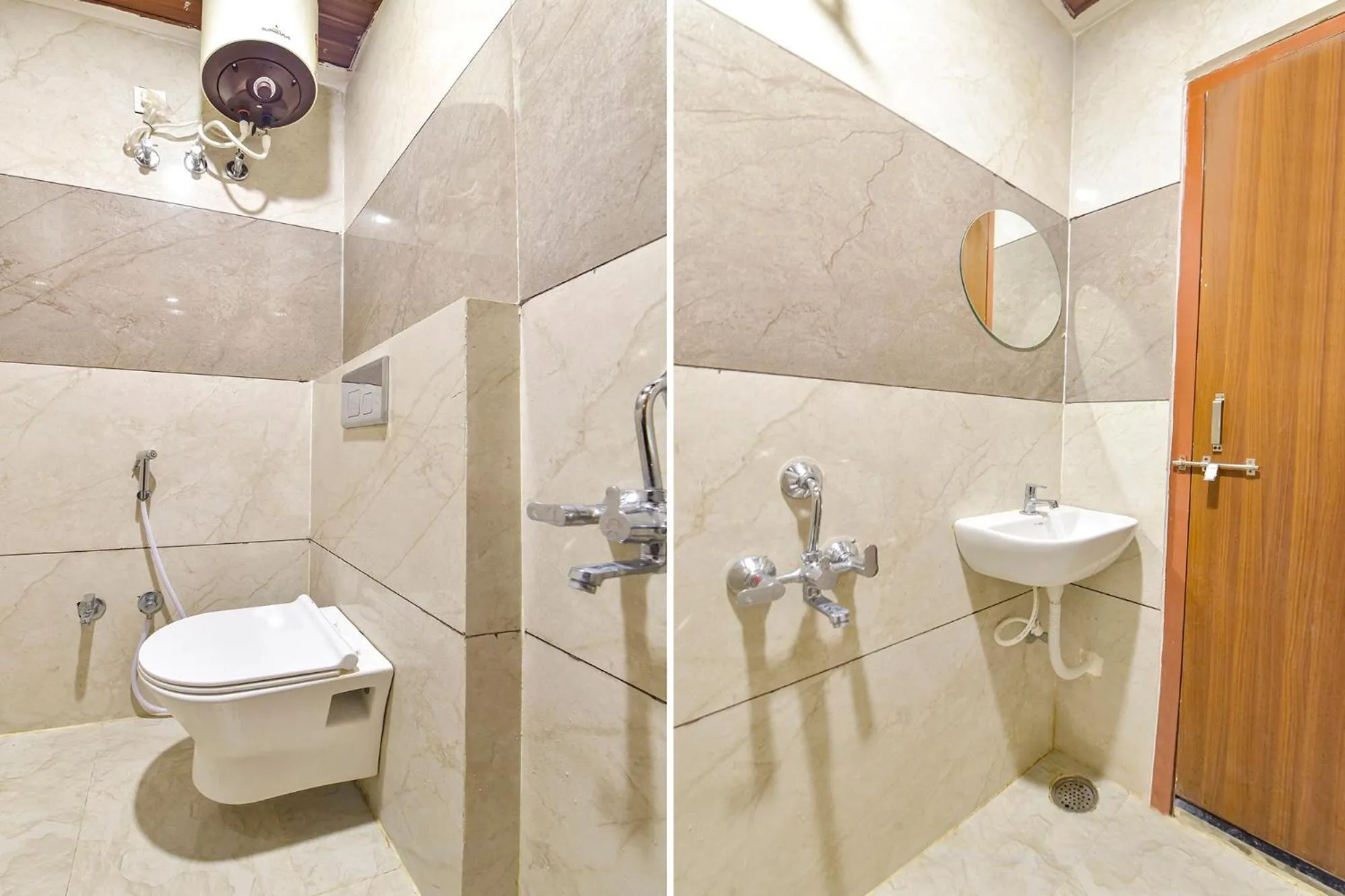 Bathroom in FabHotel Bhavna Palace