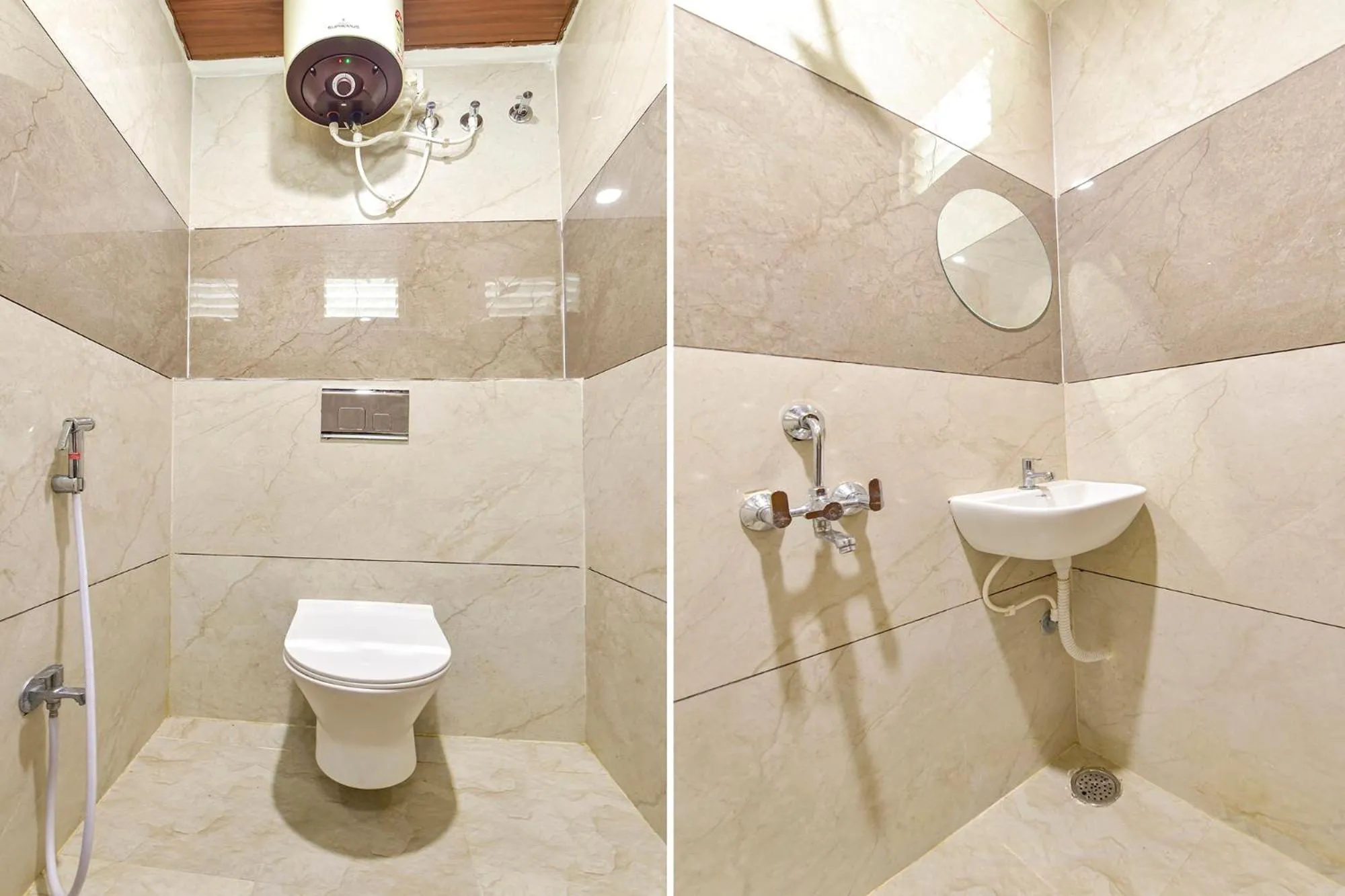 Bathroom in FabHotel Bhavna Palace
