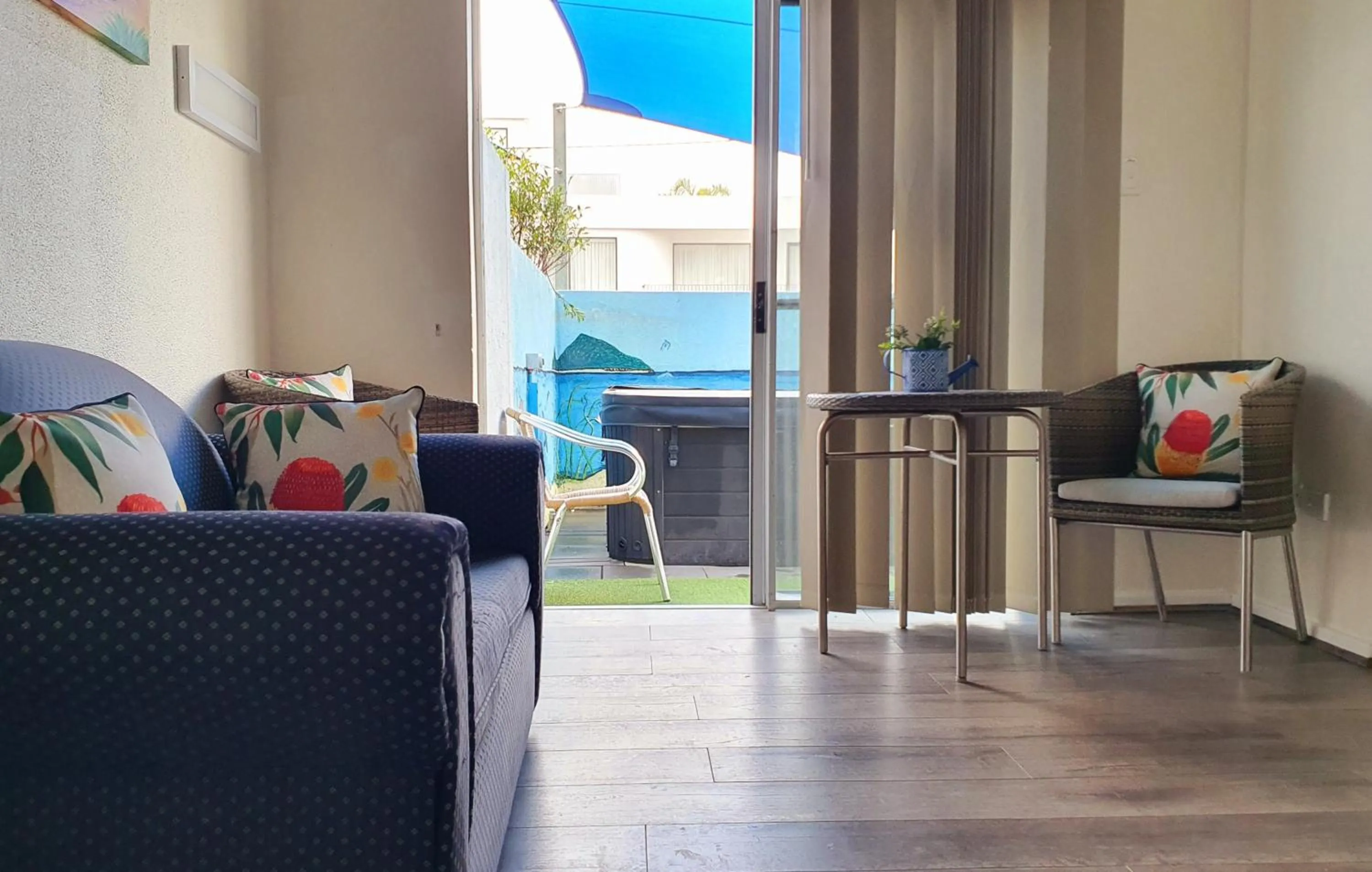 Patio in Oceanside Hawks Nest