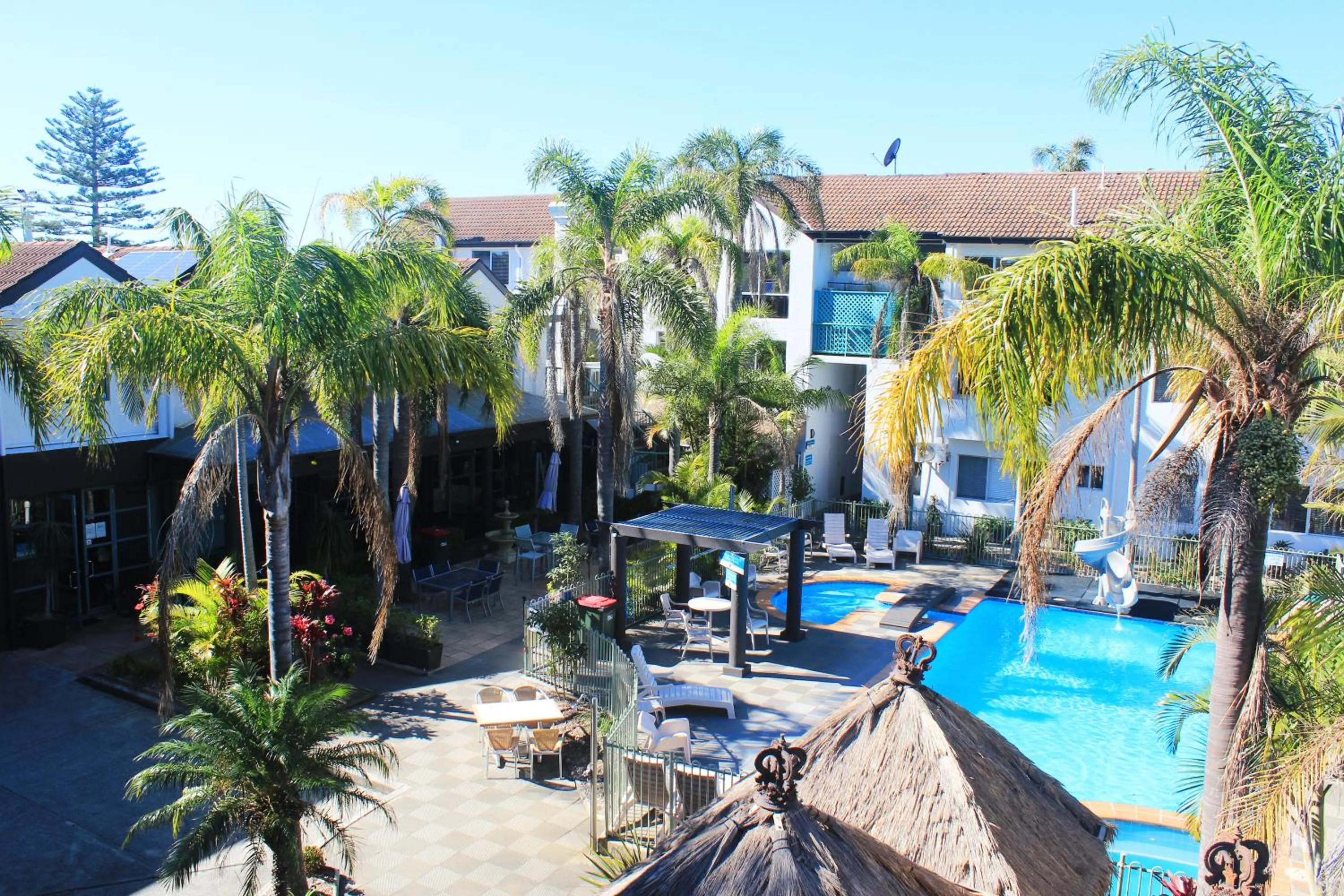 Garden view in Oceanside Hawks Nest