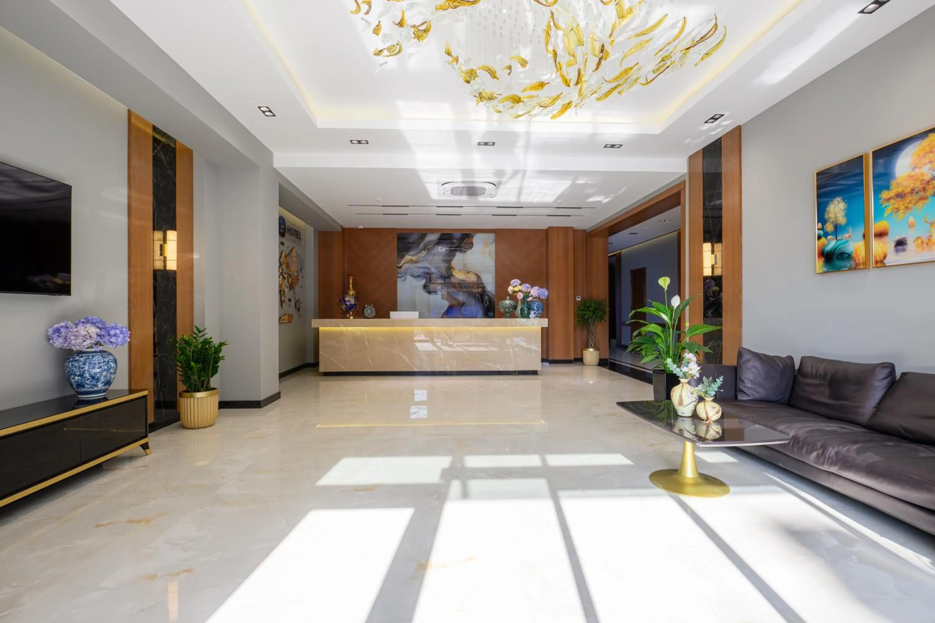 Lobby or reception in Consti Hotel Tashkent