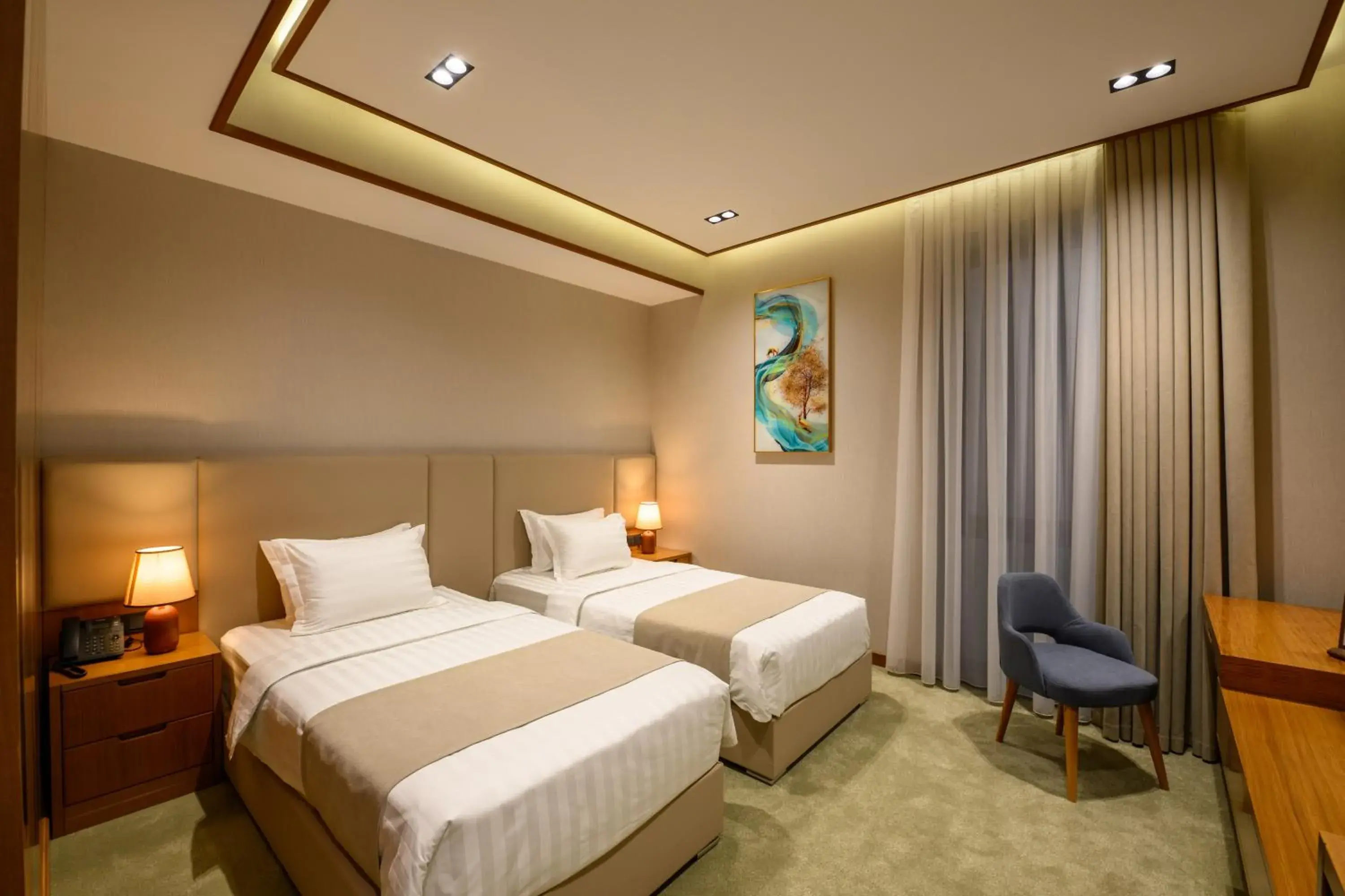 Bed in Consti Hotel Tashkent Bed in Consti Hotel Tashkent