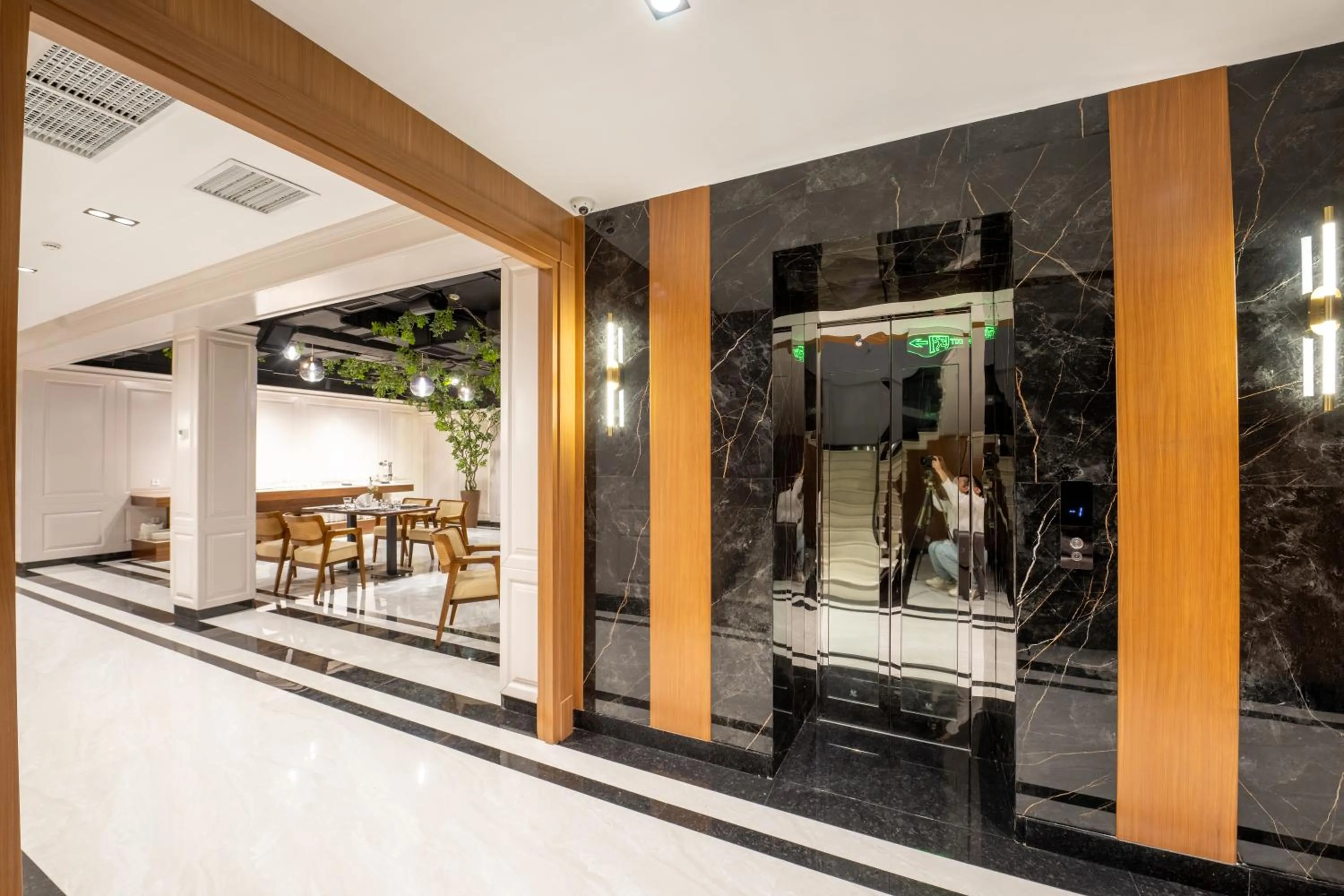 elevator in Consti Hotel Tashkent