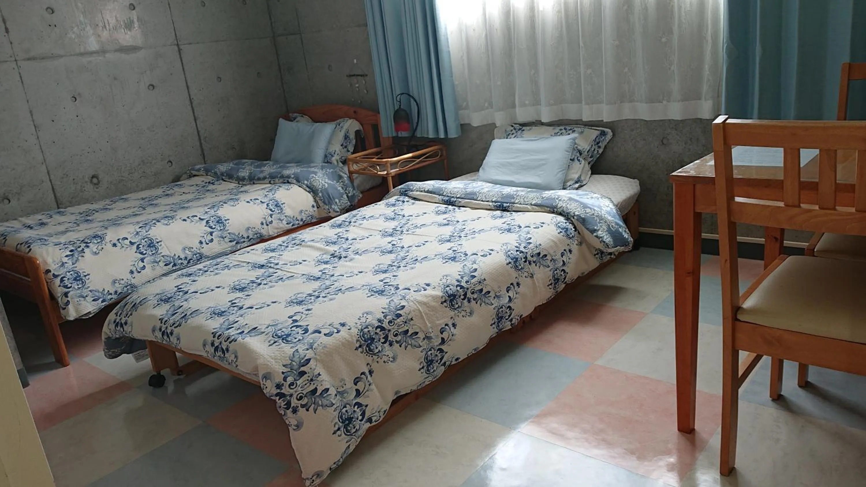 Bed in Guesthouse Seaglass