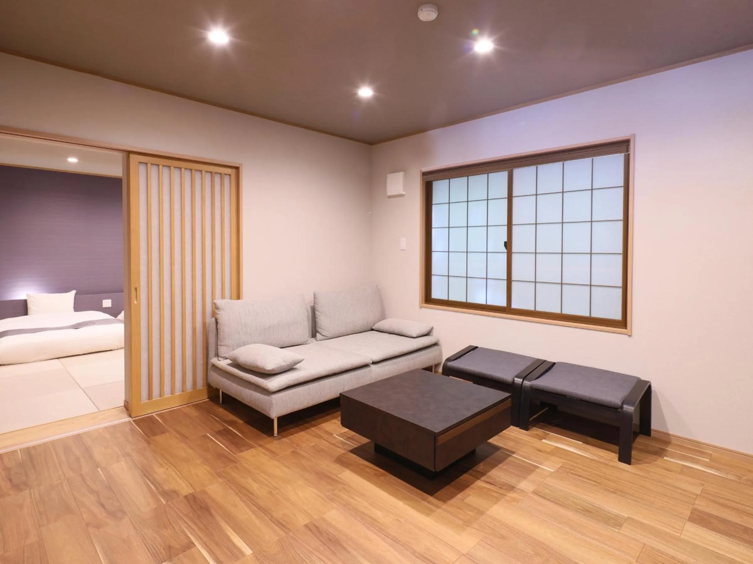 Photo of the whole room, Bed in Kamikochi Hotel