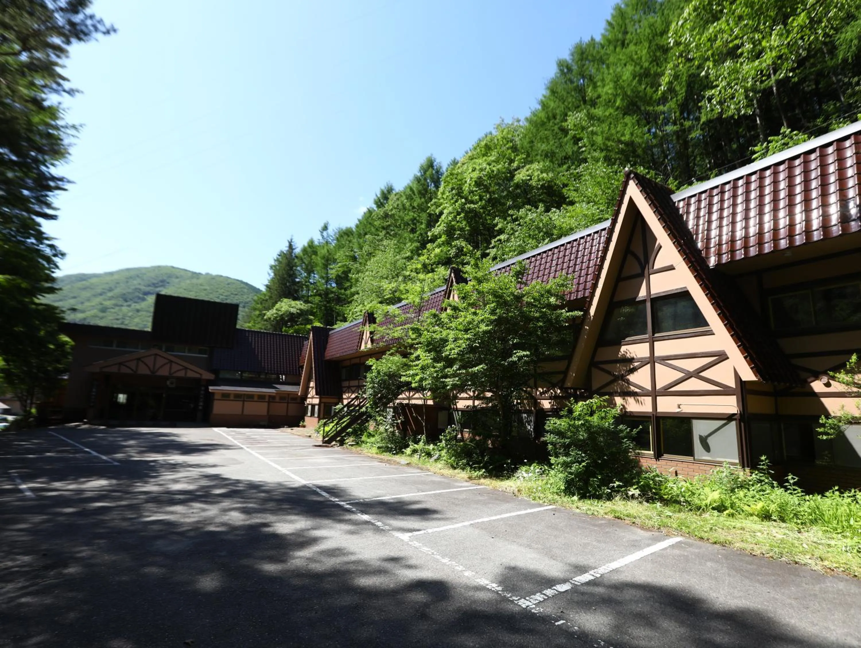 Property building in Kamikochi Hotel