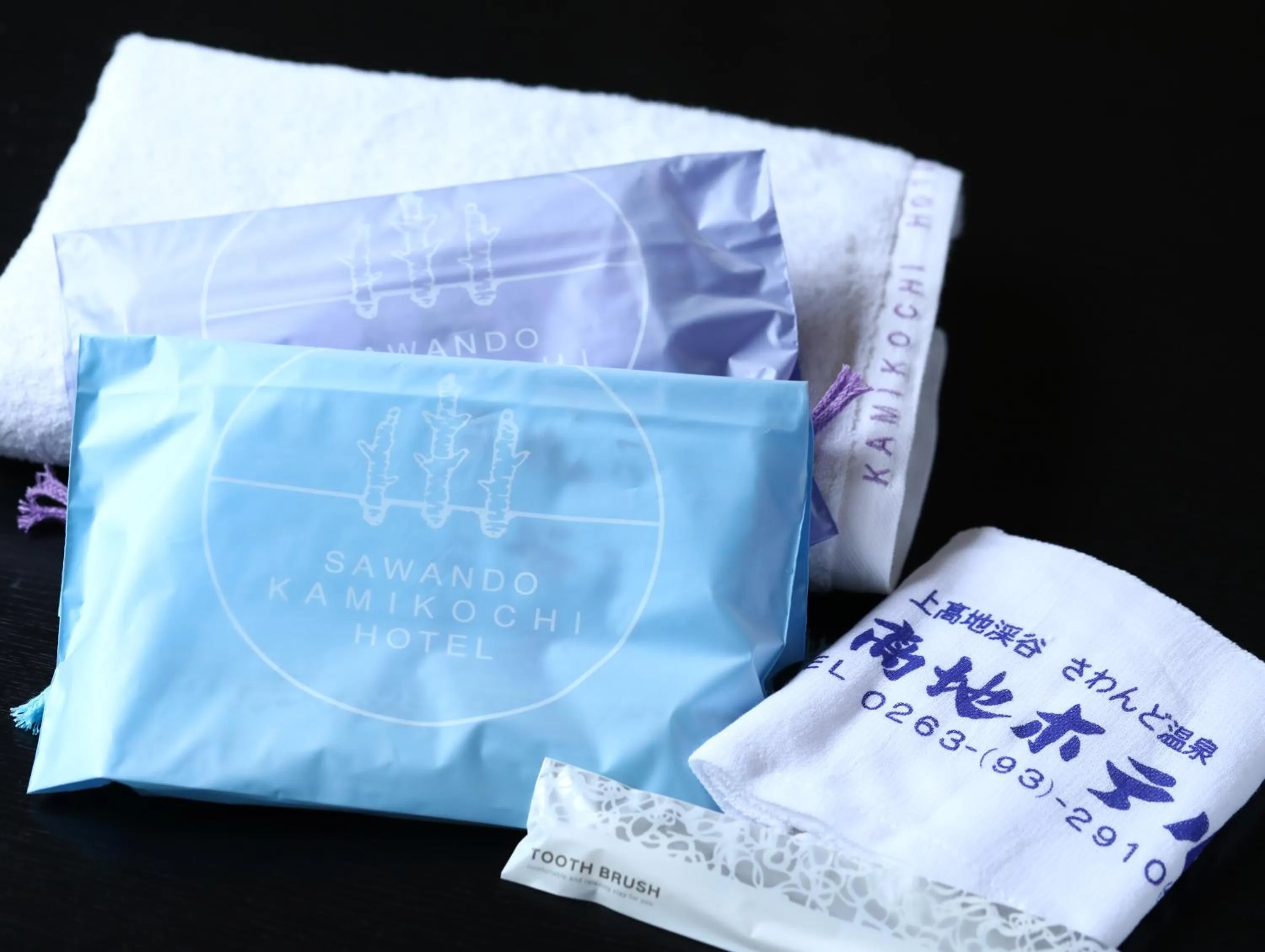 towels in Kamikochi Hotel