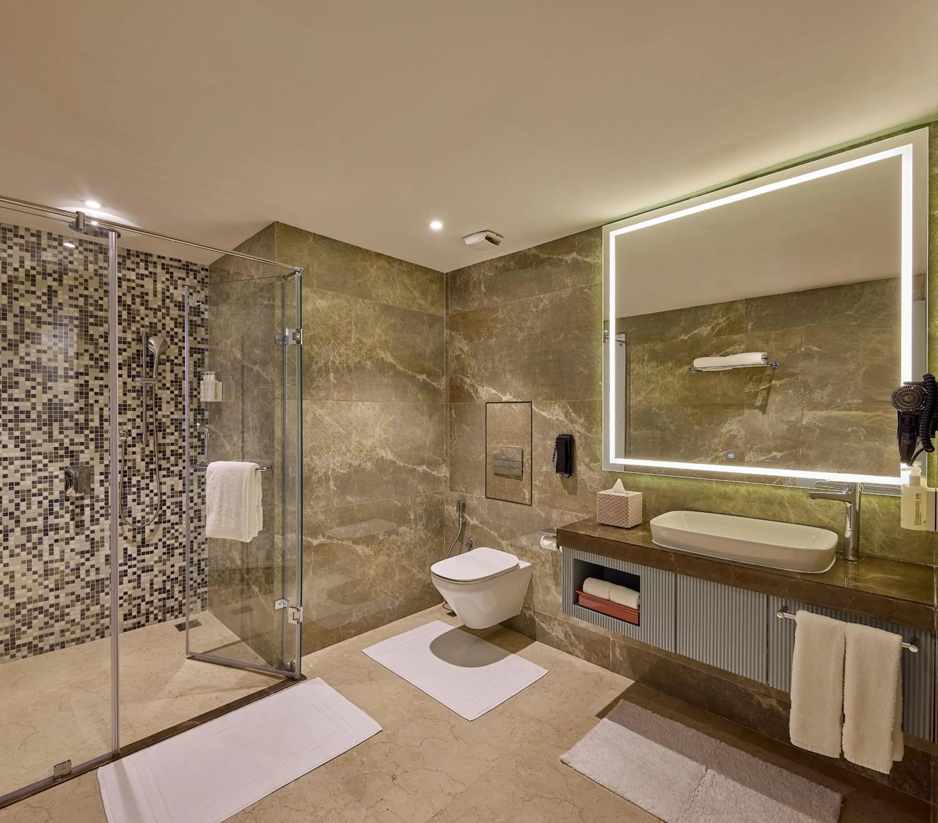 Bathroom in ICONIQA Hotel Mumbai International Airport