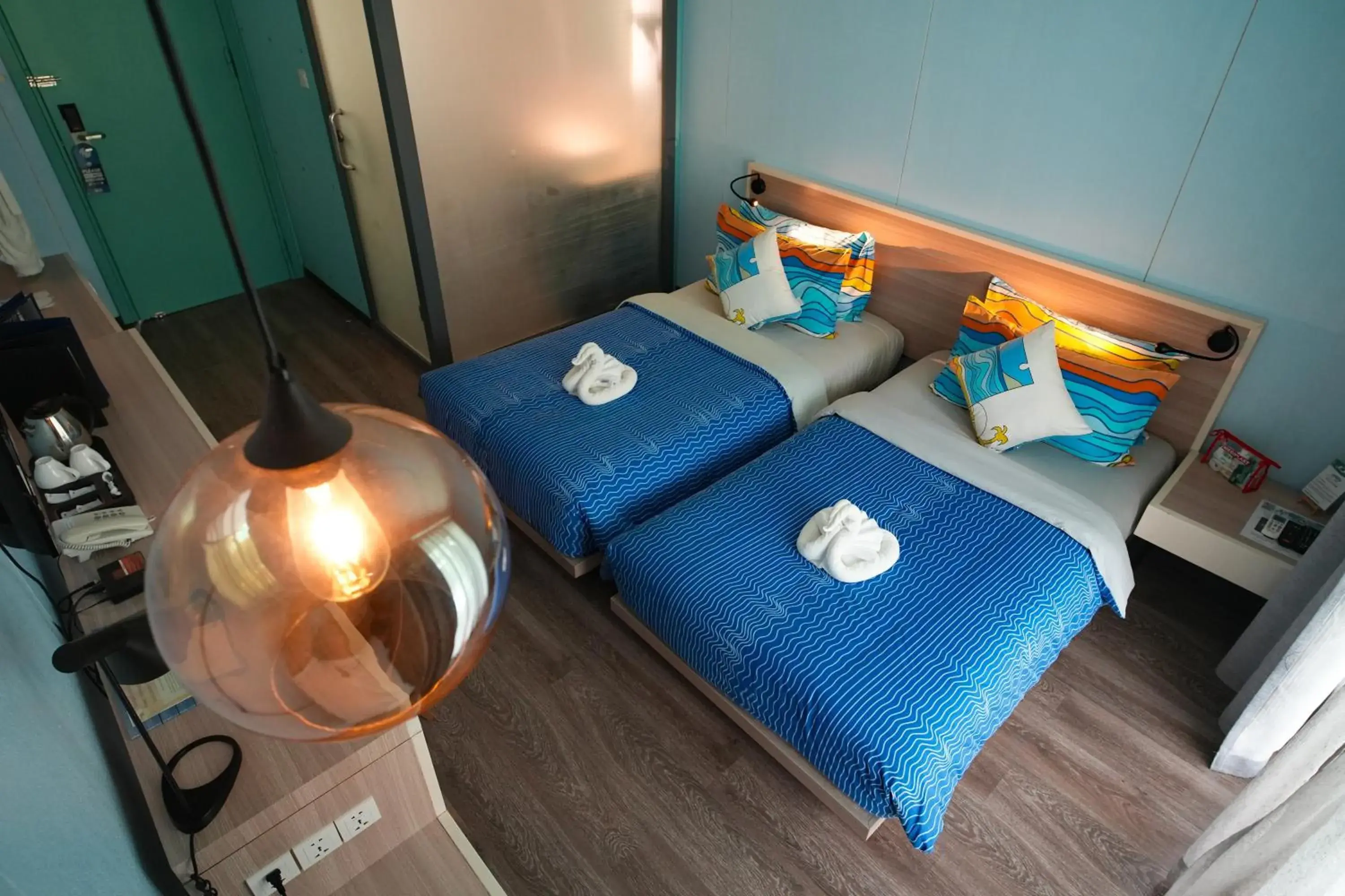 Deluxe Twin Room in Apsaras Tribe Siargao Deluxe Twin Room in Apsaras Tribe Siargao