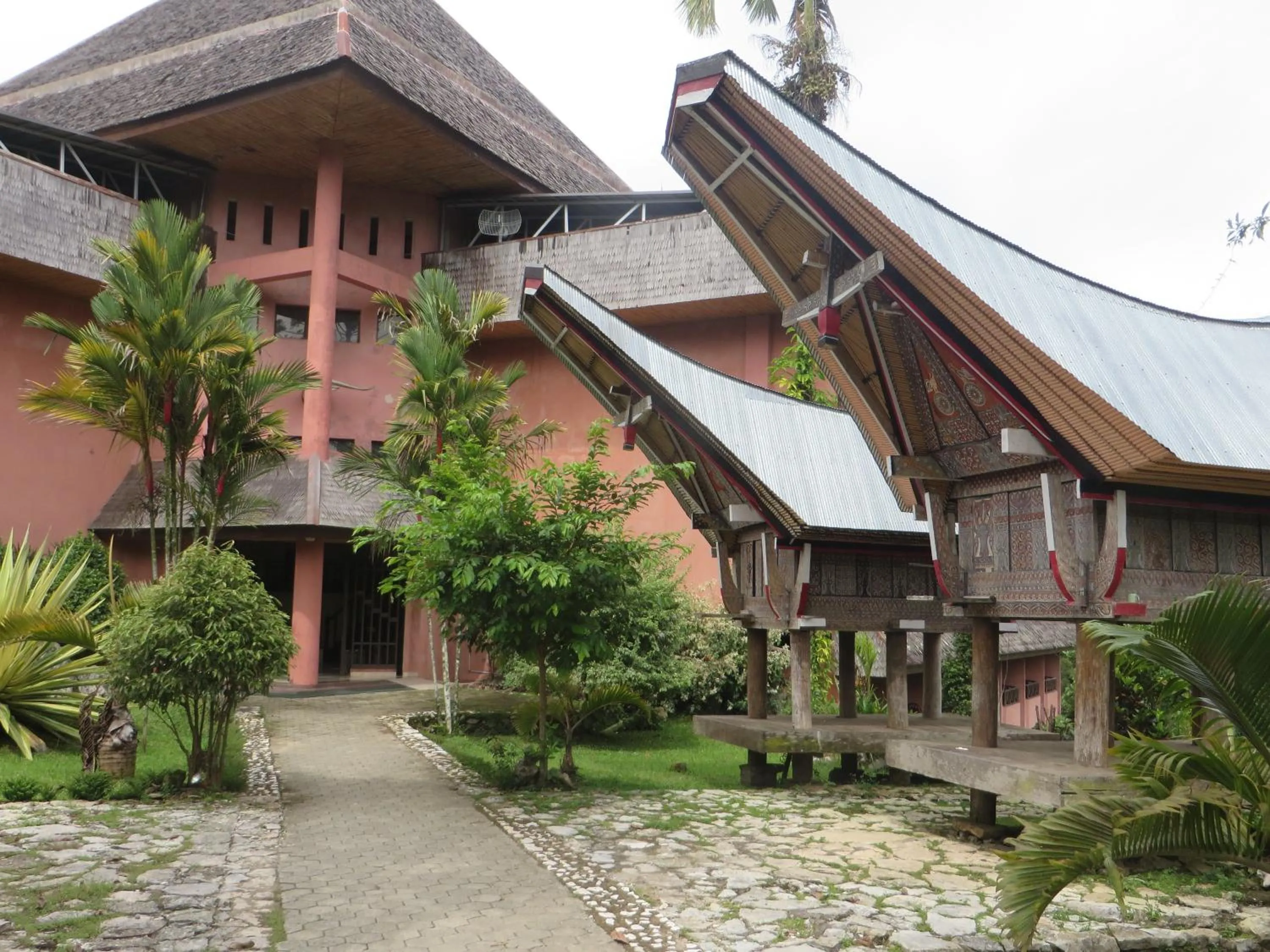 Facade/entrance in Toraja Heritage Hotel