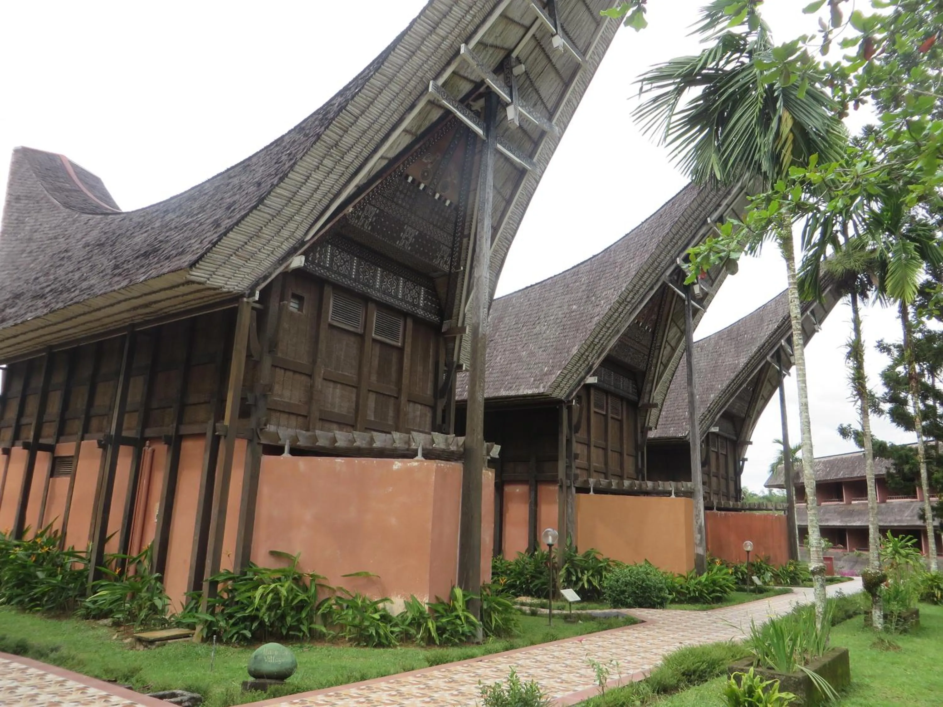 Facade/entrance in Toraja Heritage Hotel