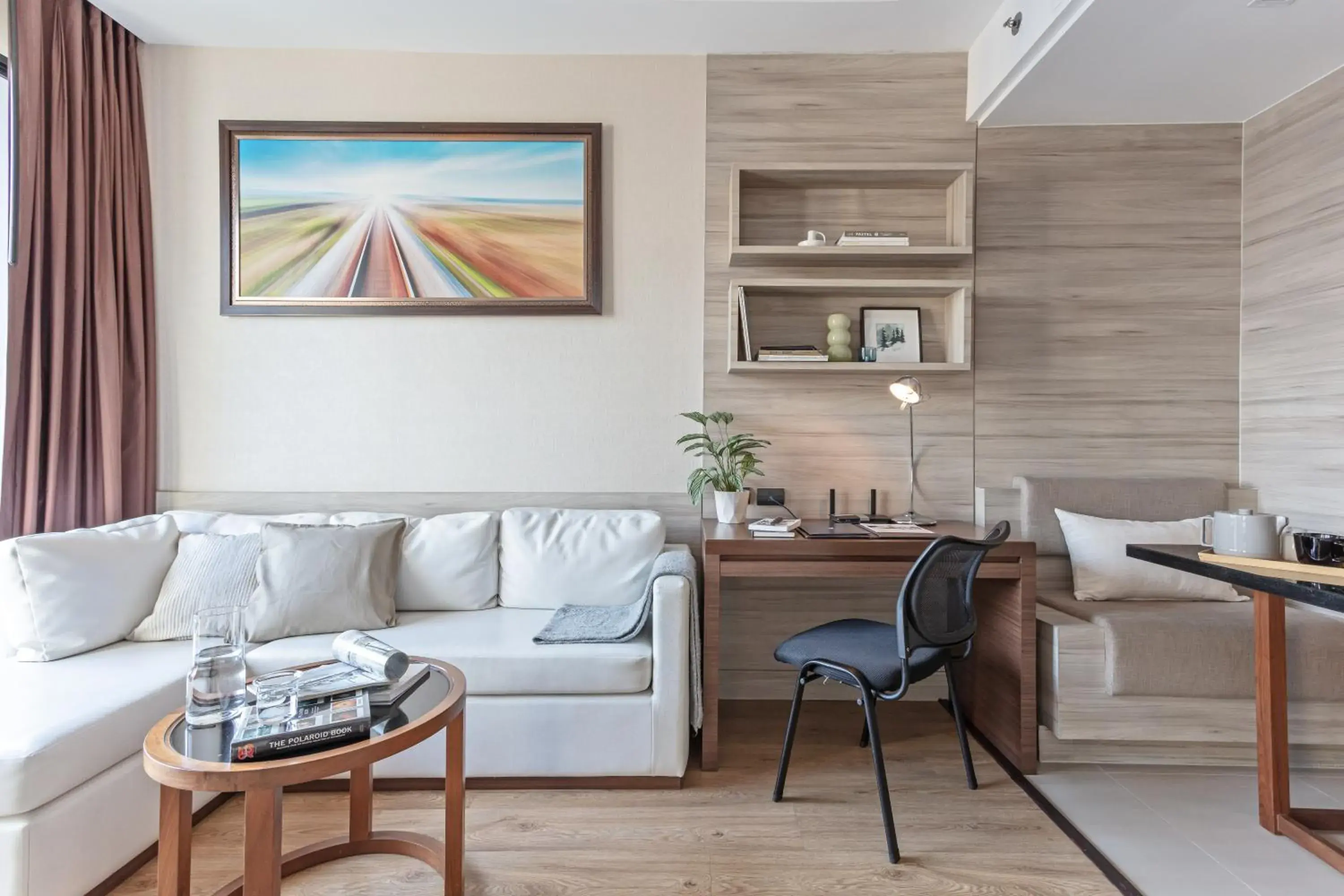 Living room in Adelphi Forty-Nine Living room in Adelphi Forty-Nine