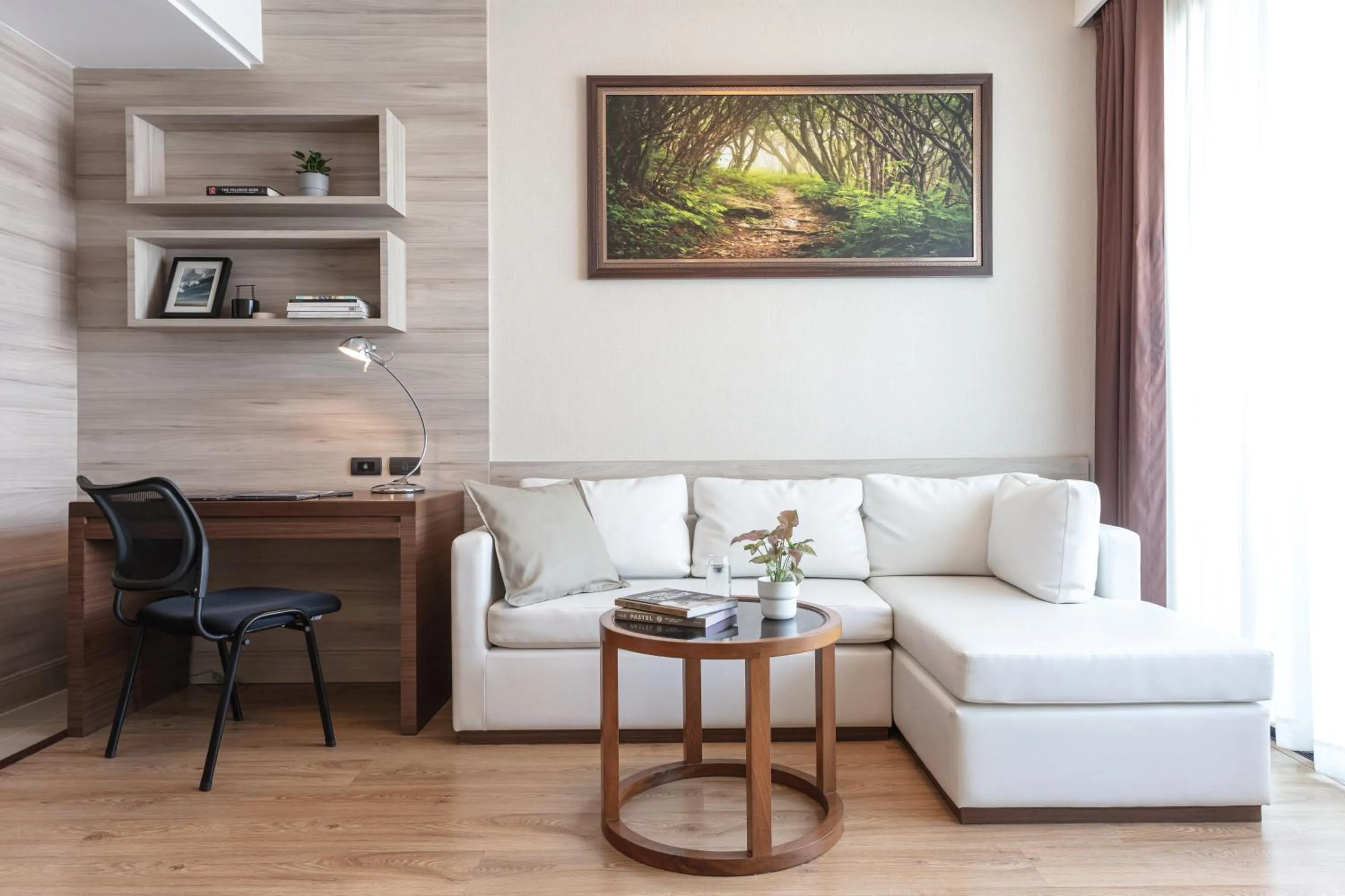 Living room in Adelphi Forty-Nine