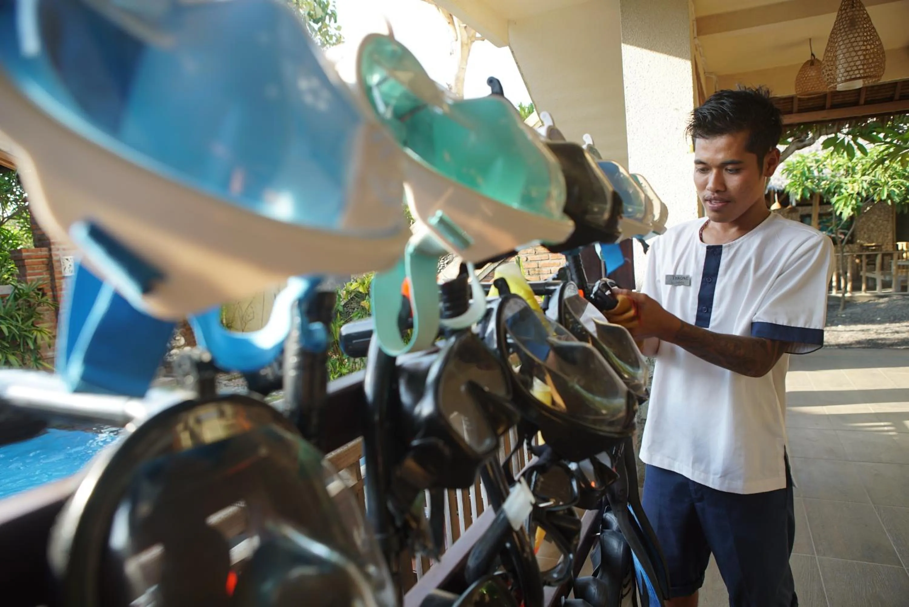 Staff in Oma In Pemuteran Bali
