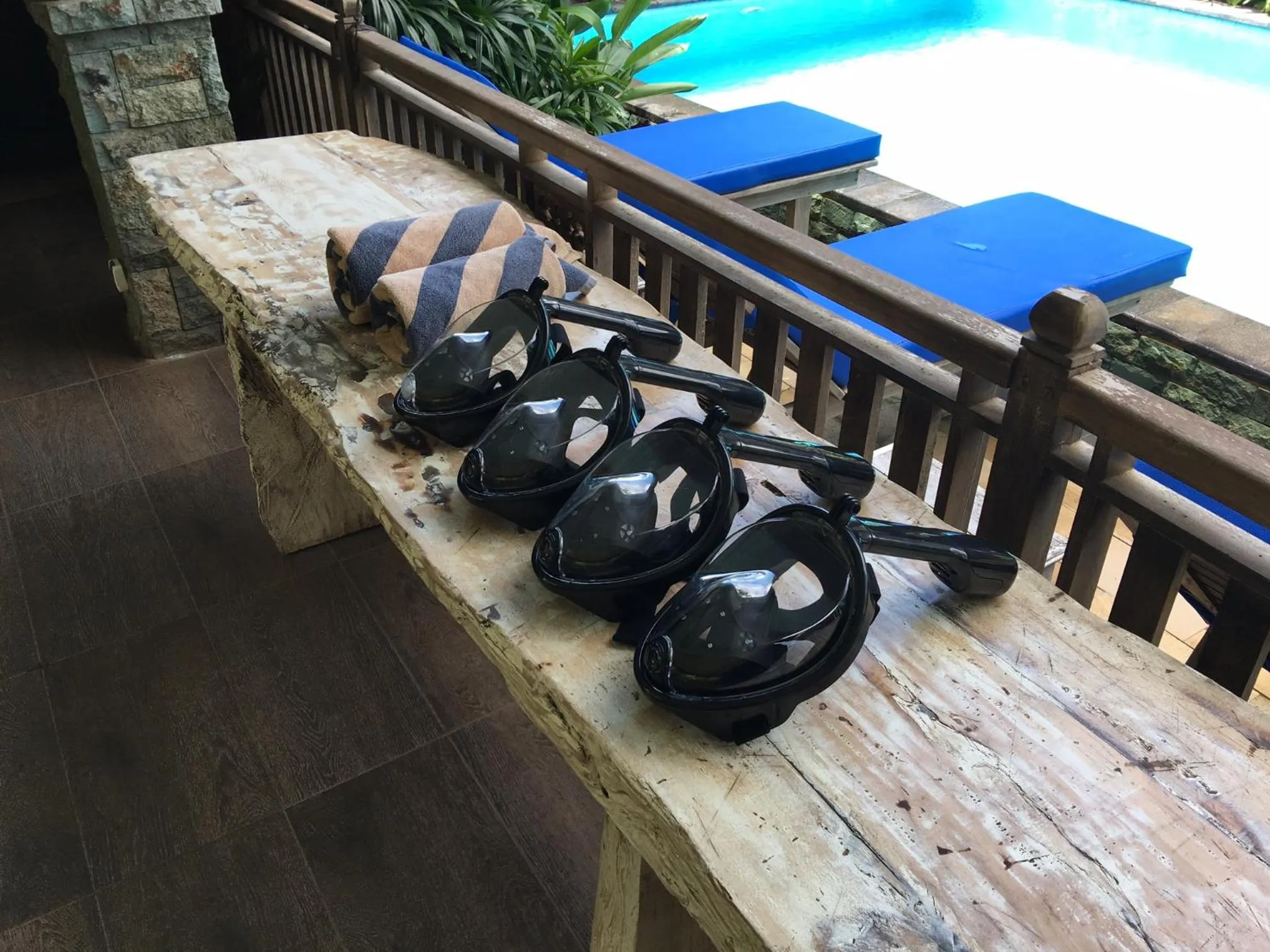 Pool view in Oma In Pemuteran Bali