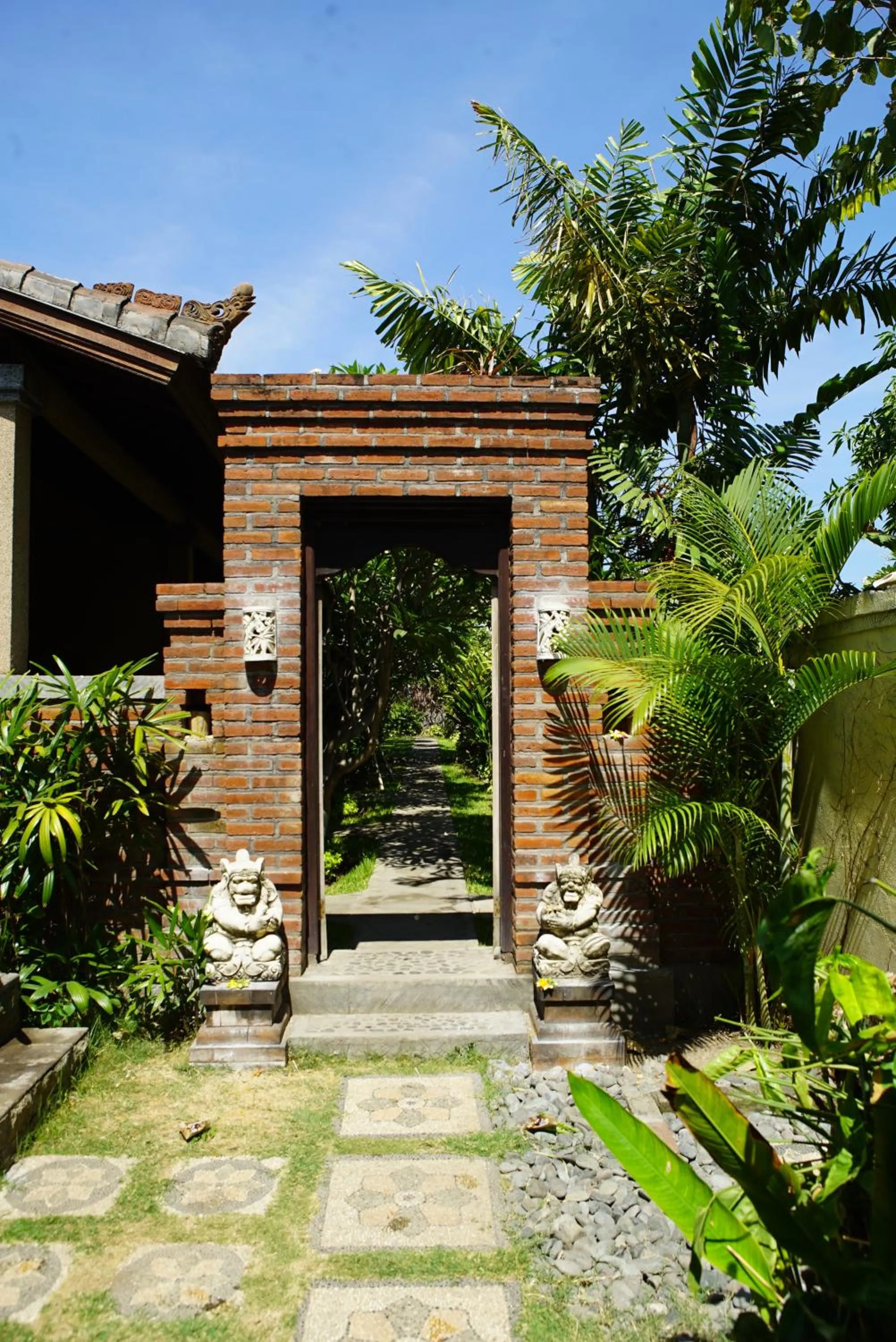 Facade/entrance in Oma In Pemuteran Bali