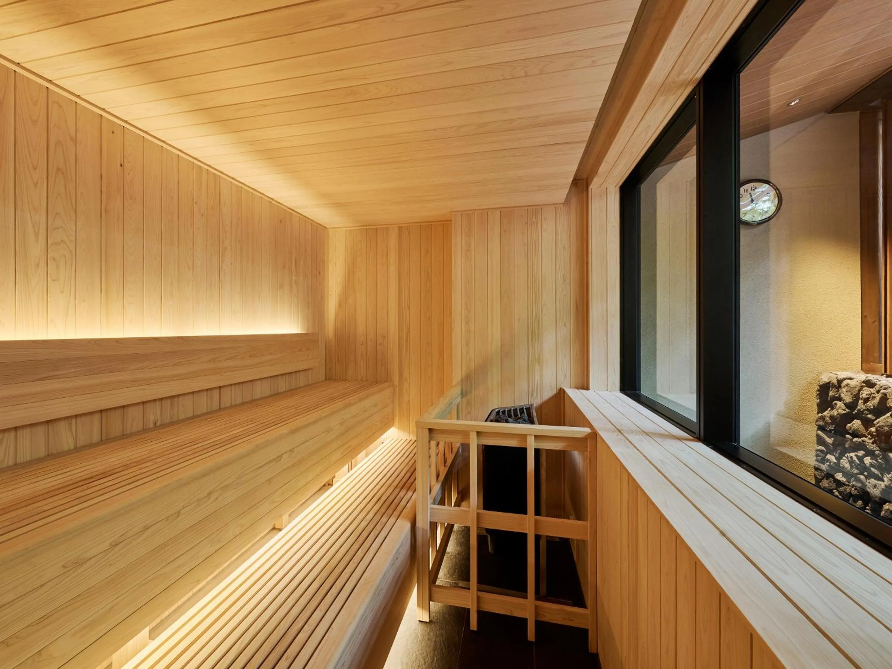 Sauna in Glamday Style Hotel & Resort Kyu-Karuizawa