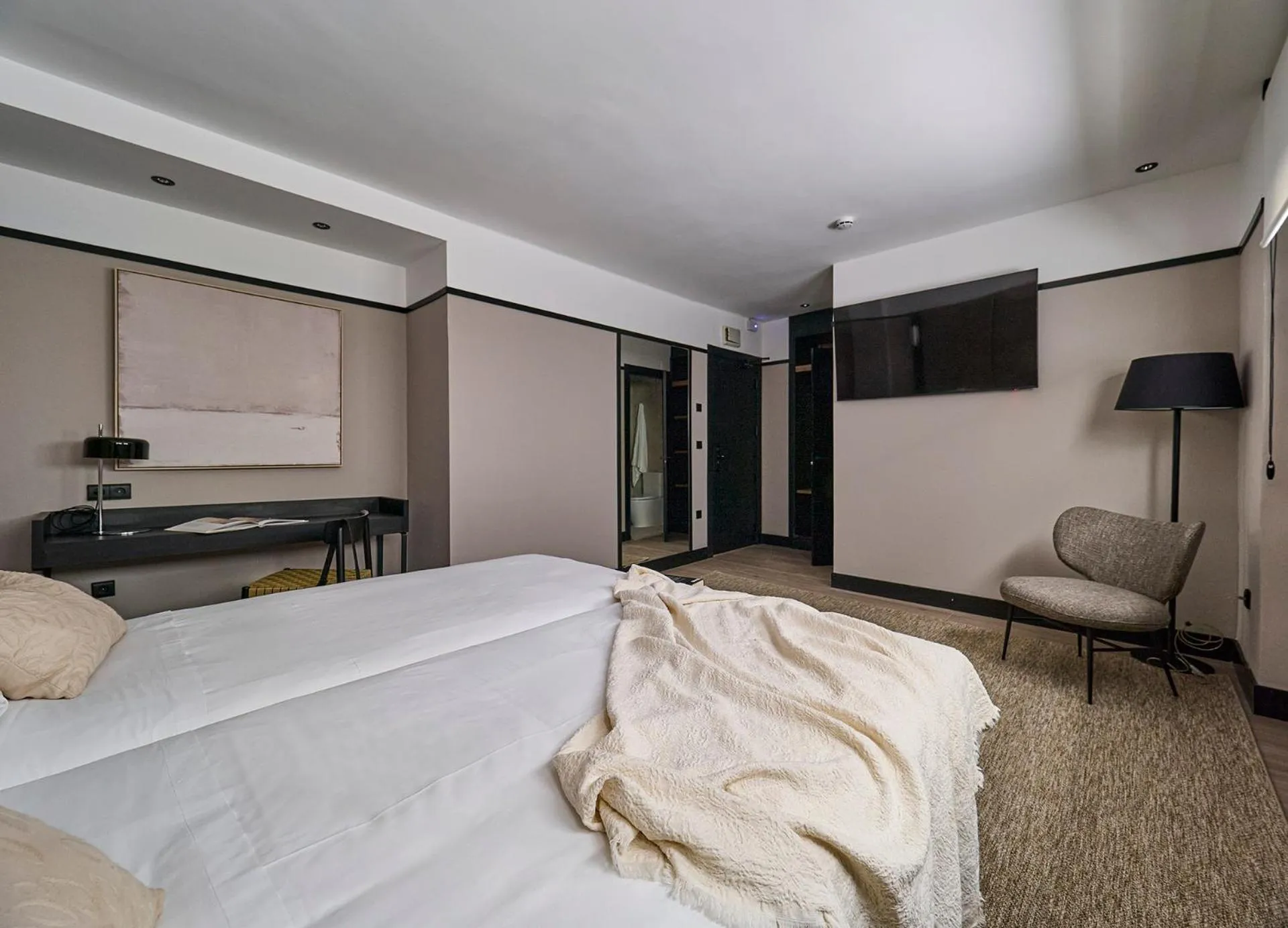 Bedroom, Bed in B48 Oviedo Ópera