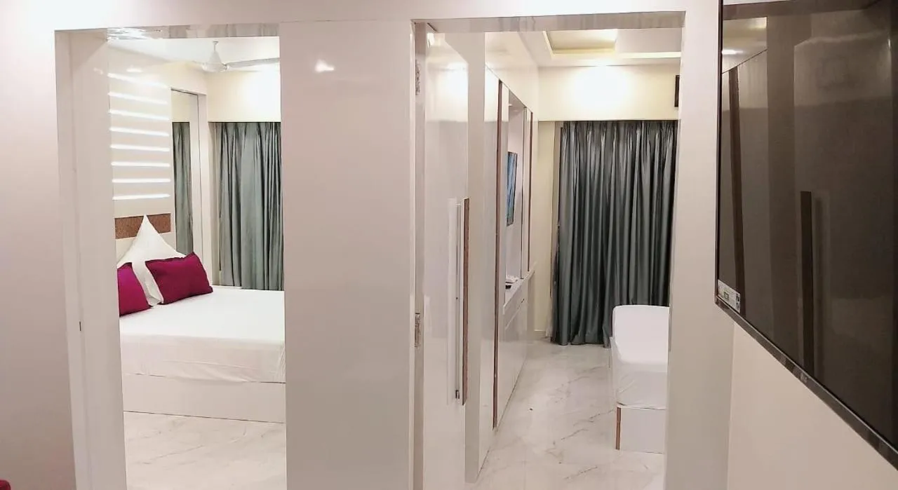 Bed in Hotel Seagull