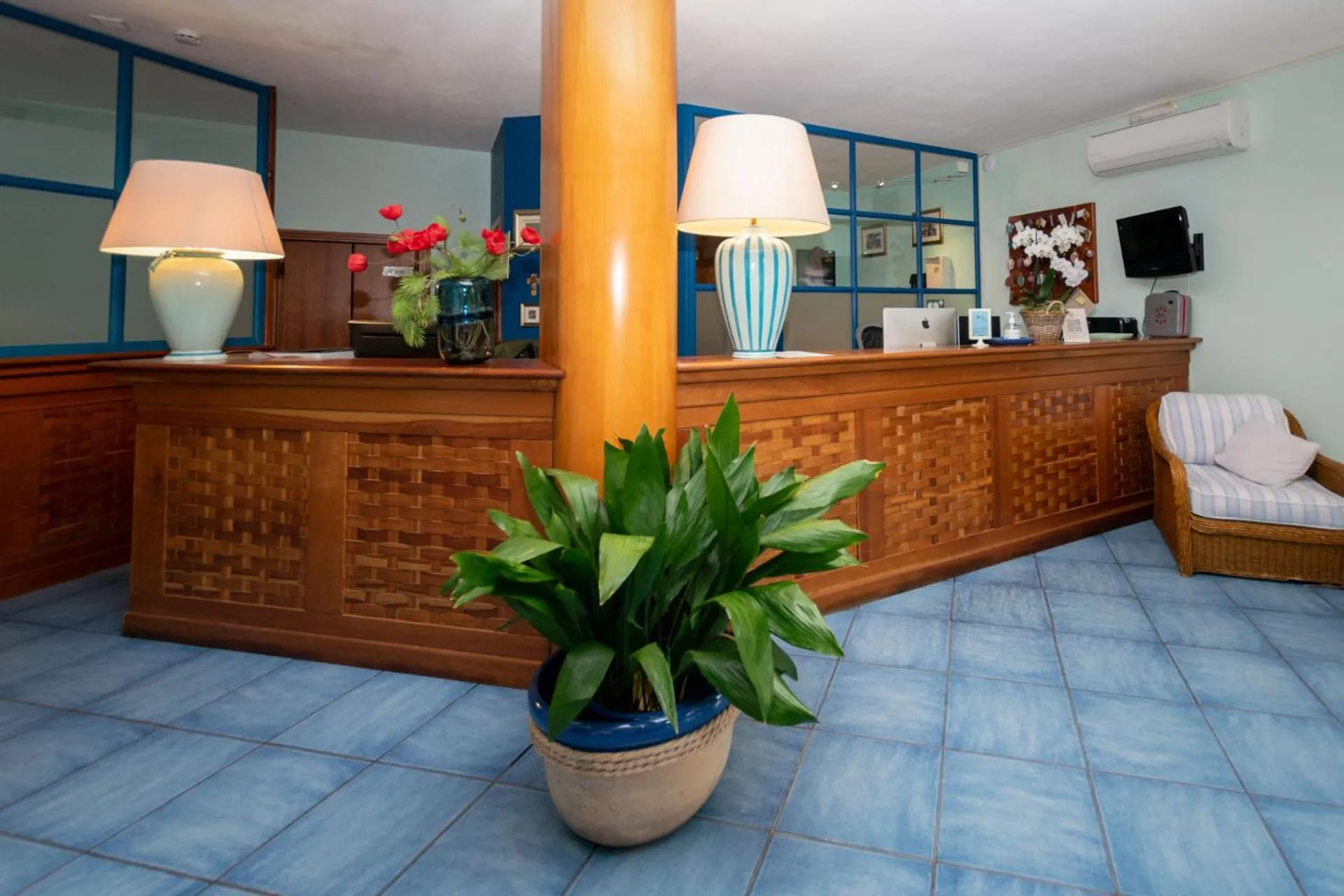 Lobby or reception in Hotel Anna