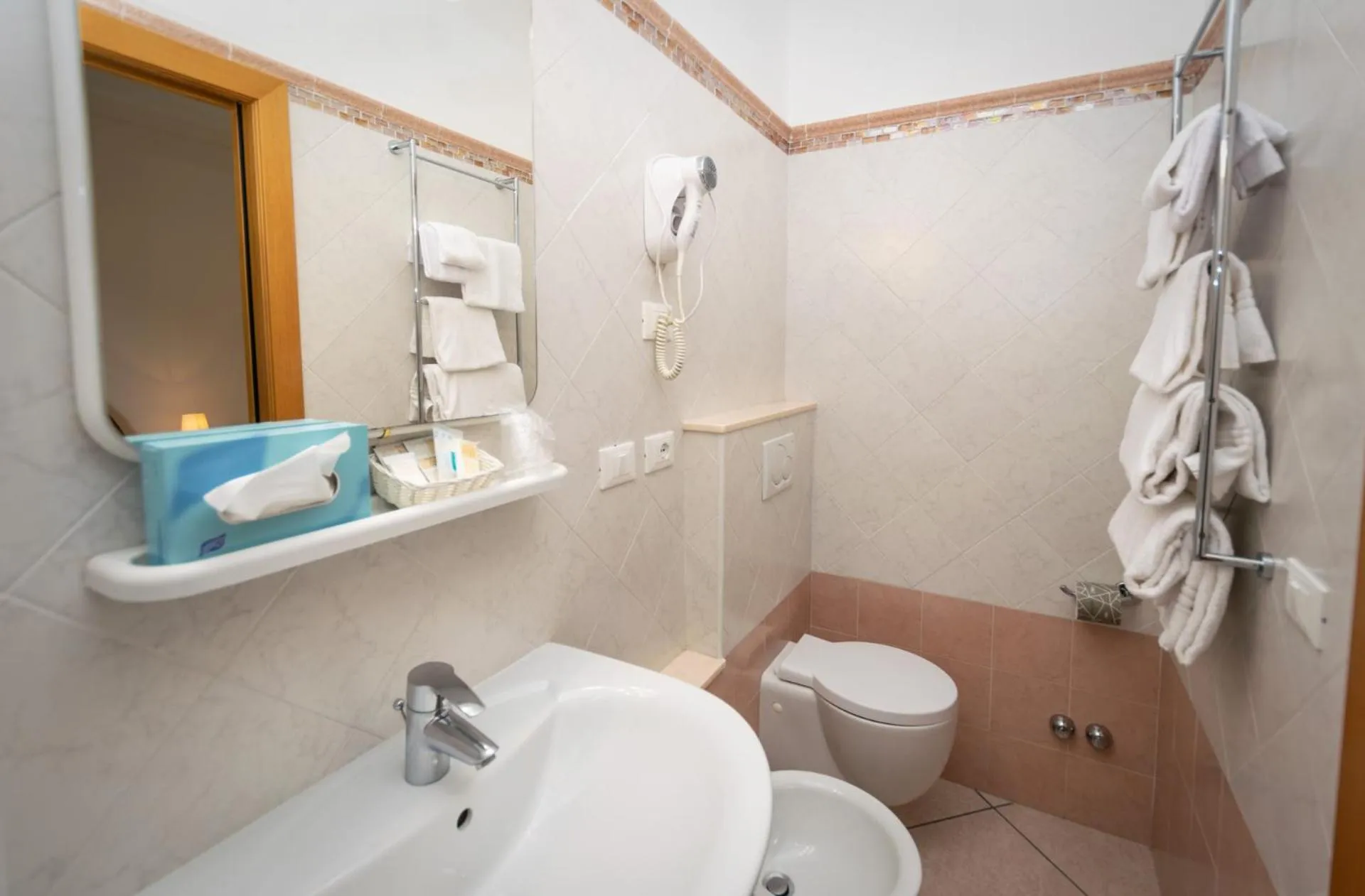 Bathroom in Hotel Anna